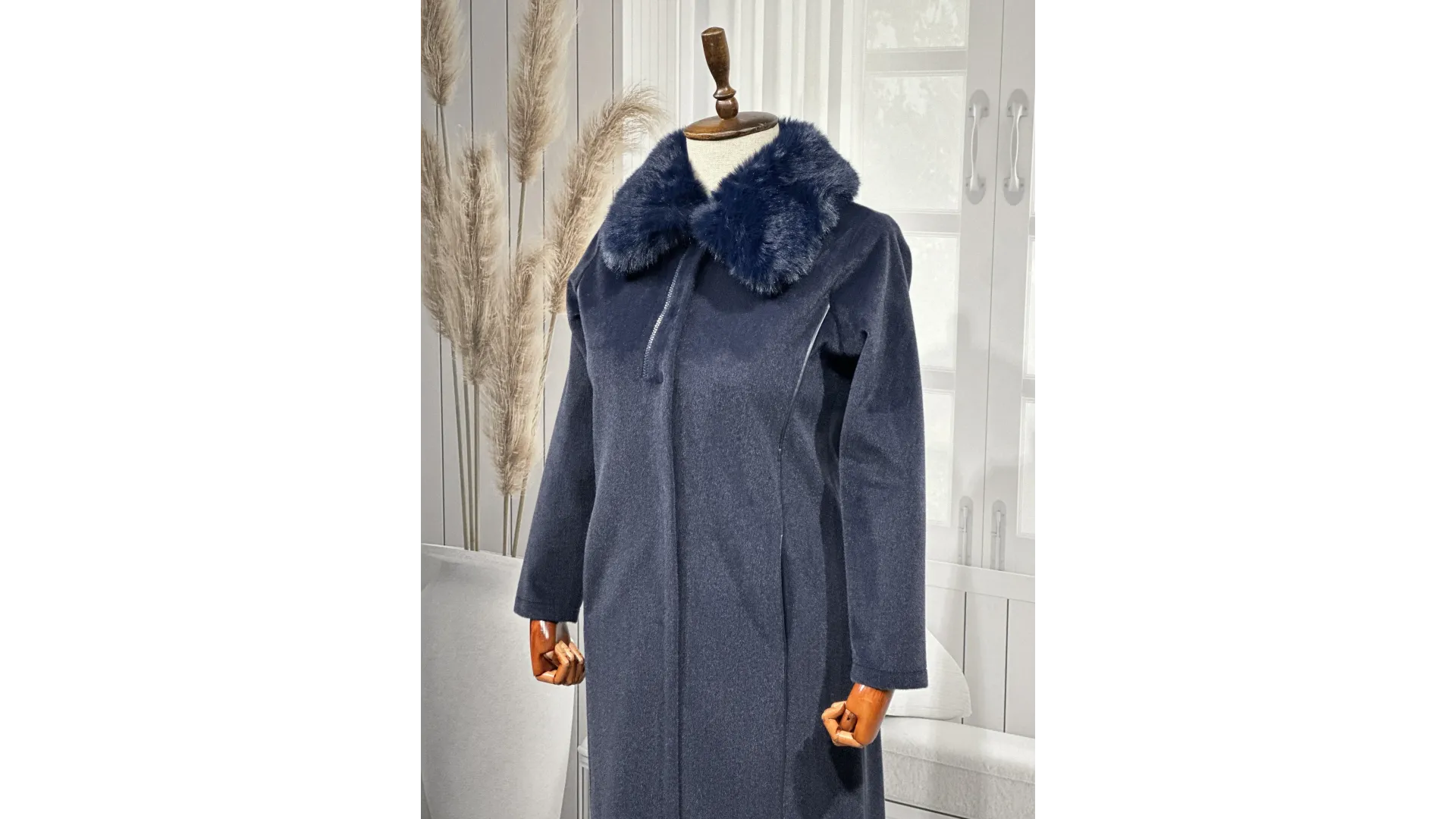 HESNA 2195 PARDESÜ - LACİVERT - (Asorti: 46-52)