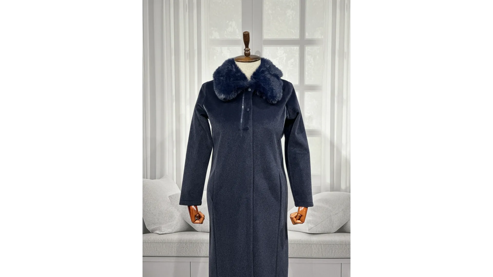 HESNA 2195 PARDESÜ - LACİVERT - (Asorti: 46-52)