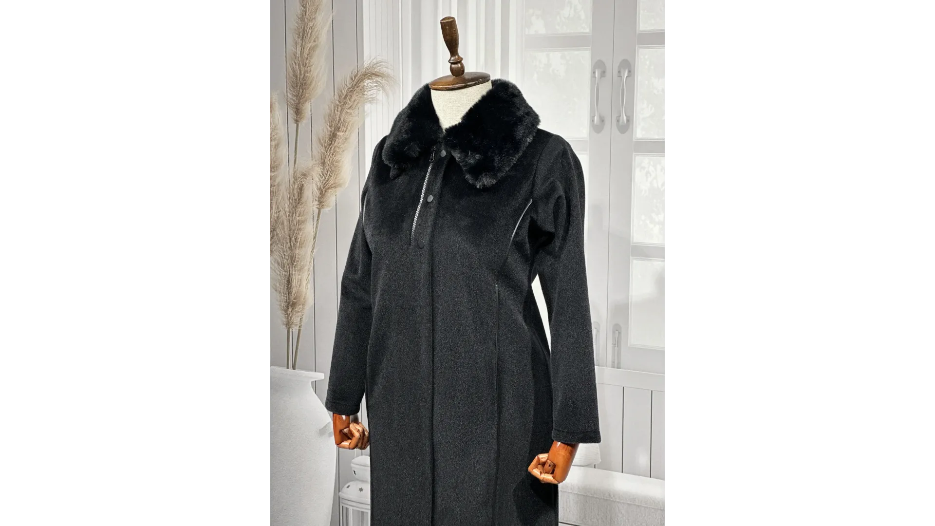 HESNA 2195 PARDESÜ - SİYAH - (Asorti: 46-52)