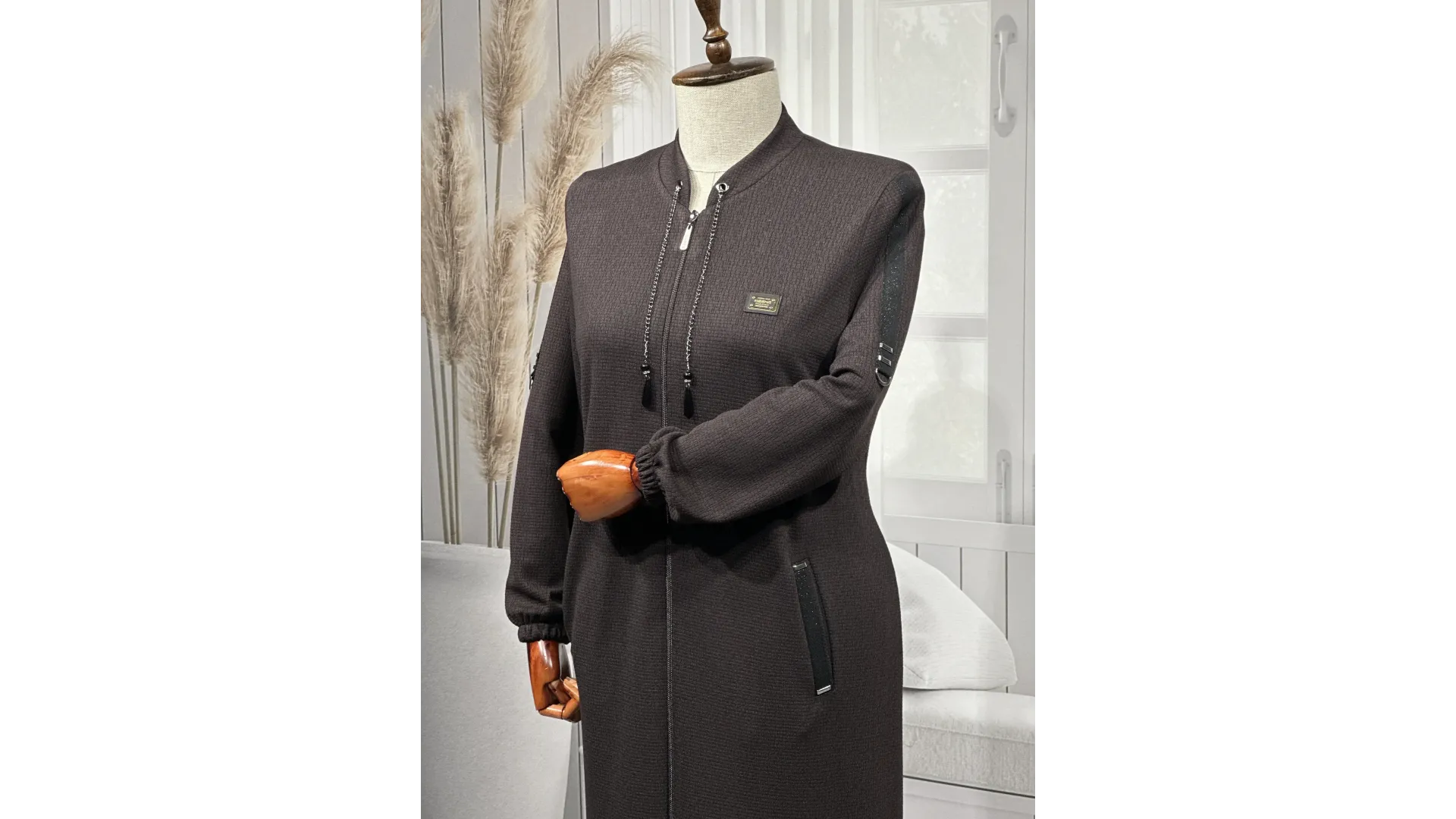 HESNA 2208 PARDESÜ - KAHVE - (Asorti: 4-7)