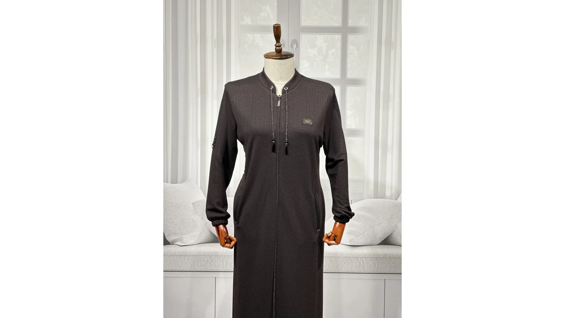 HESNA 2208 PARDESÜ - KAHVE - (Asorti: 4-7)