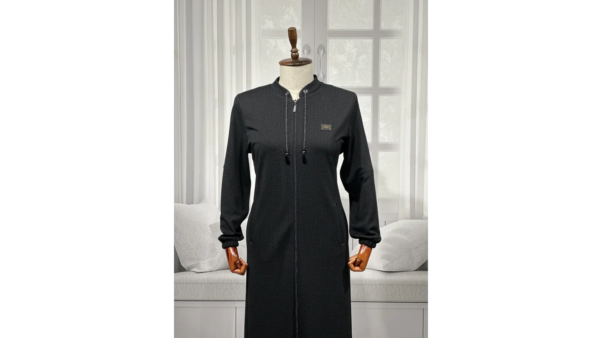 HESNA 2208 PARDESÜ - SİYAH - (Asorti: 4-7)