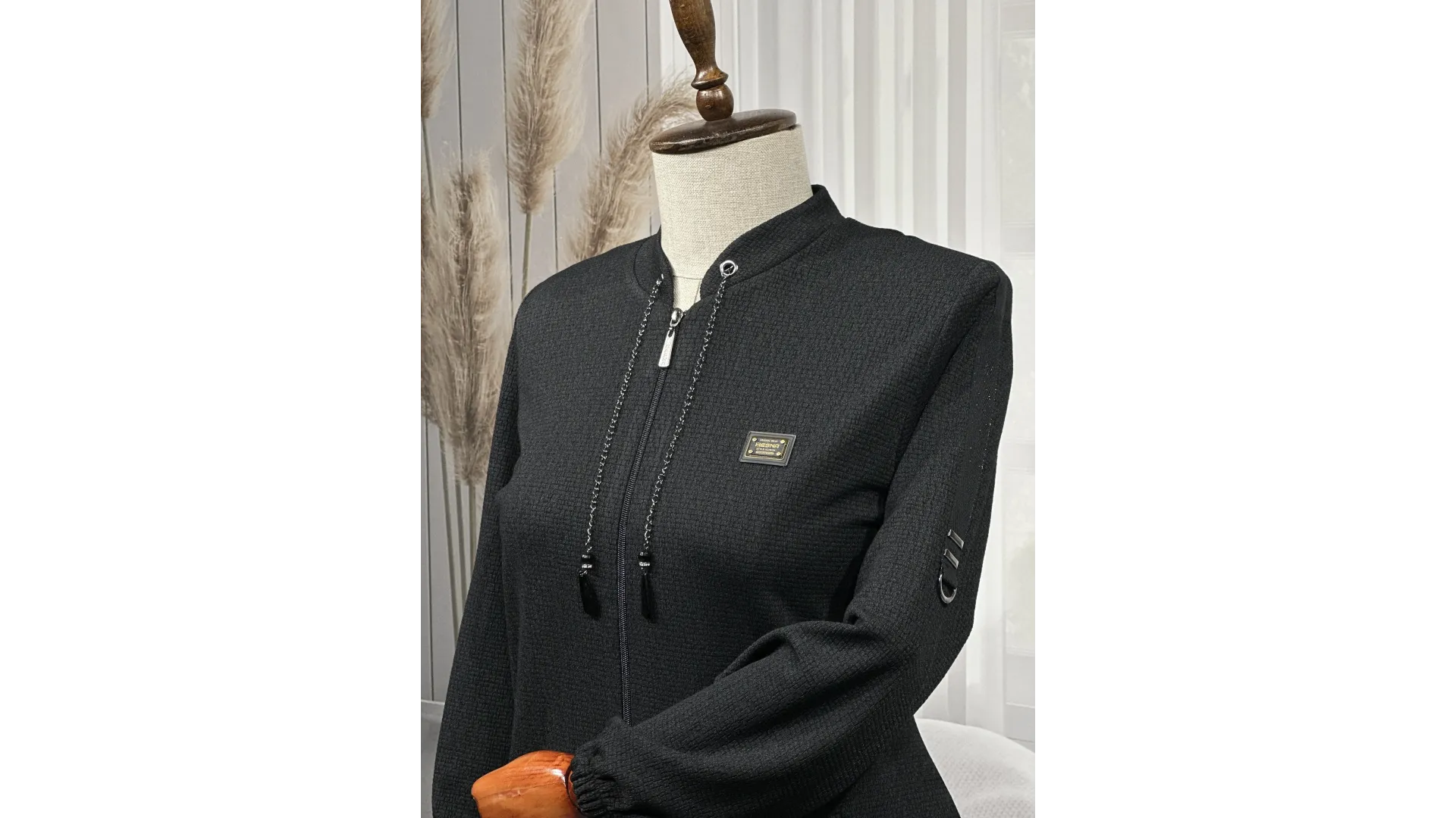 HESNA 2208 PARDESÜ - SİYAH - (Asorti: 4-7)