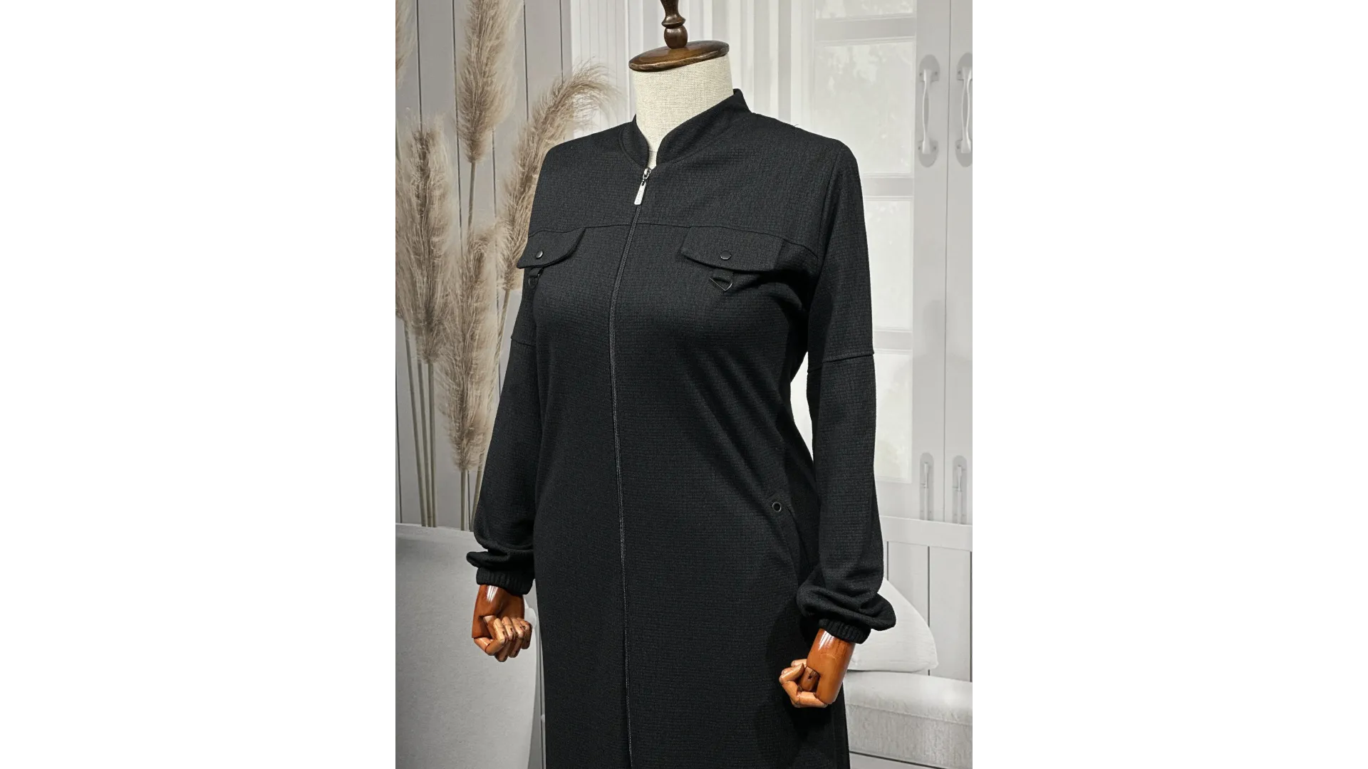 HESNA 2214 PARDESÜ - SİYAH - (Asorti: 6-8)