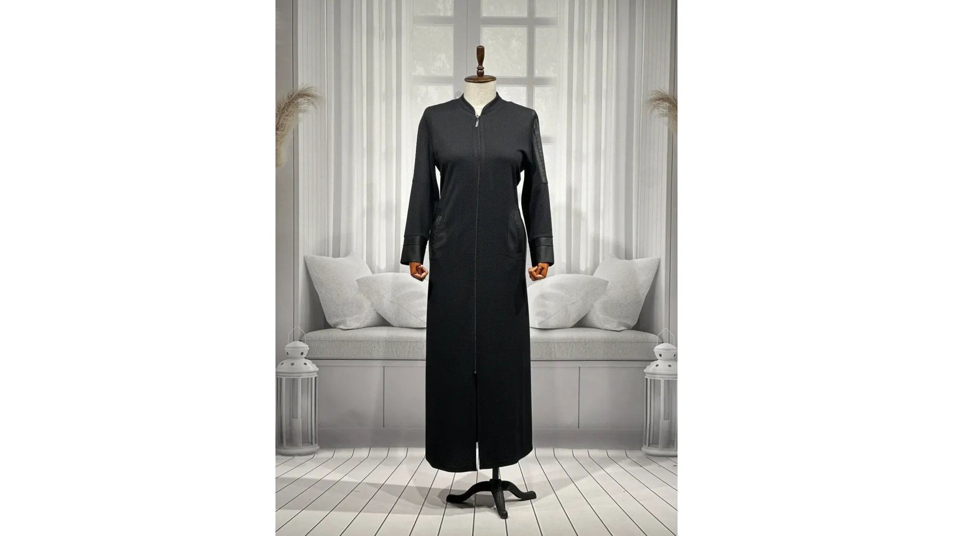 HESNA 2215 PARDESÜ - SİYAH - (Asorti: 4-7)