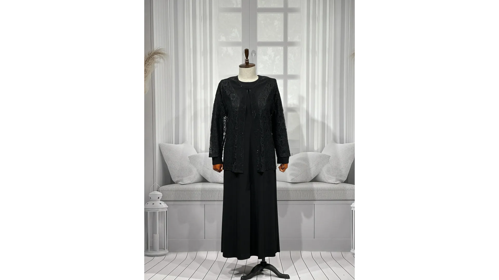 HESNA 3011 (BTT) TAKIM - SİYAH - (Asorti: 7-8)