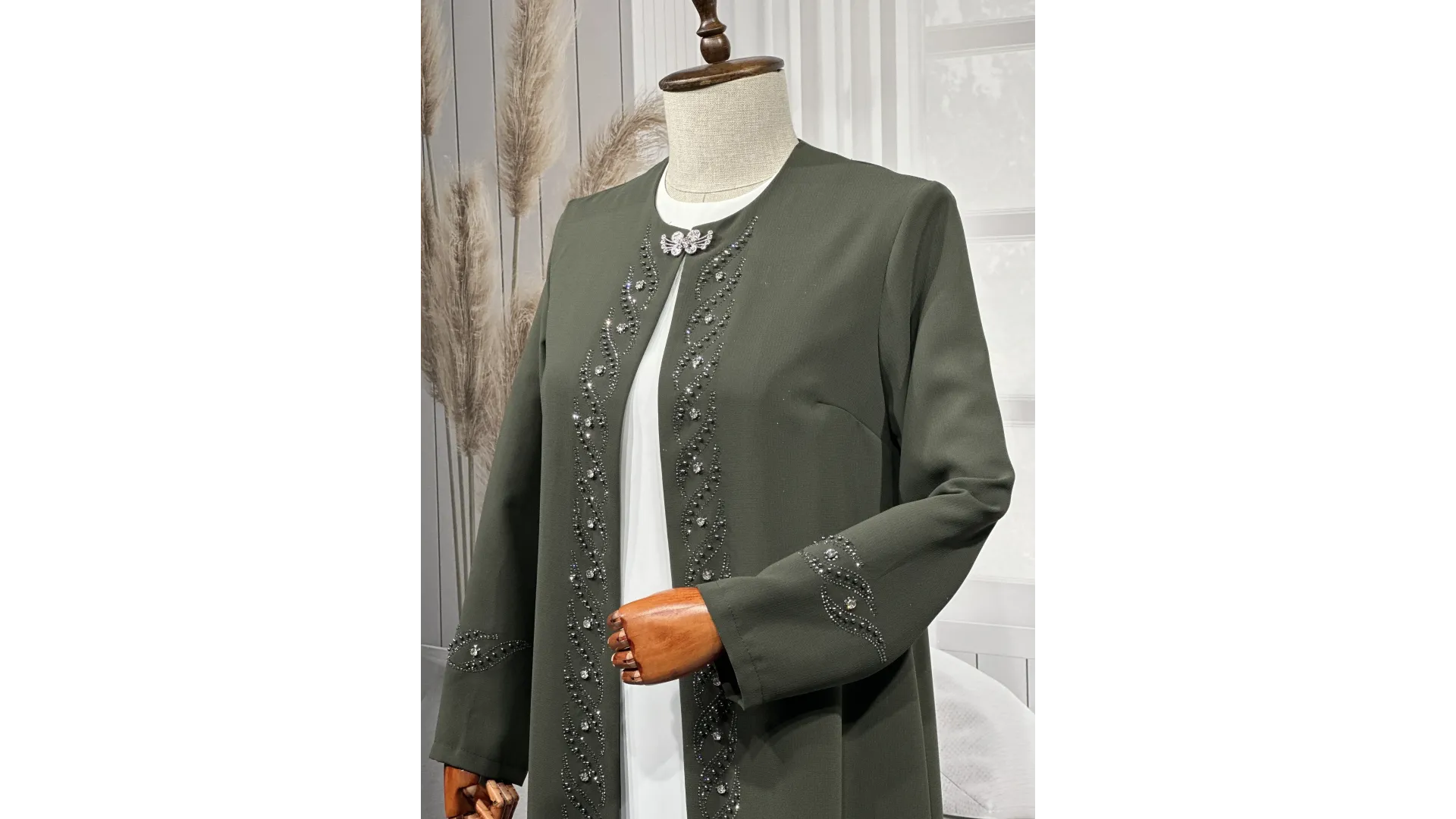 HESNA 3517 TAKIM - HAKİ - (Asorti: 46-52)