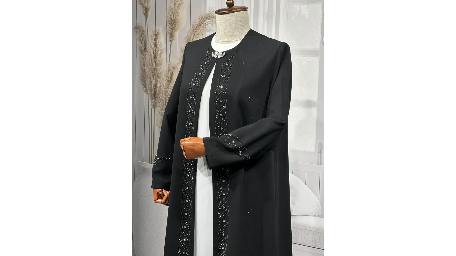 HESNA 3517 TAKIM - SİYAH - (Asorti: 46-52)