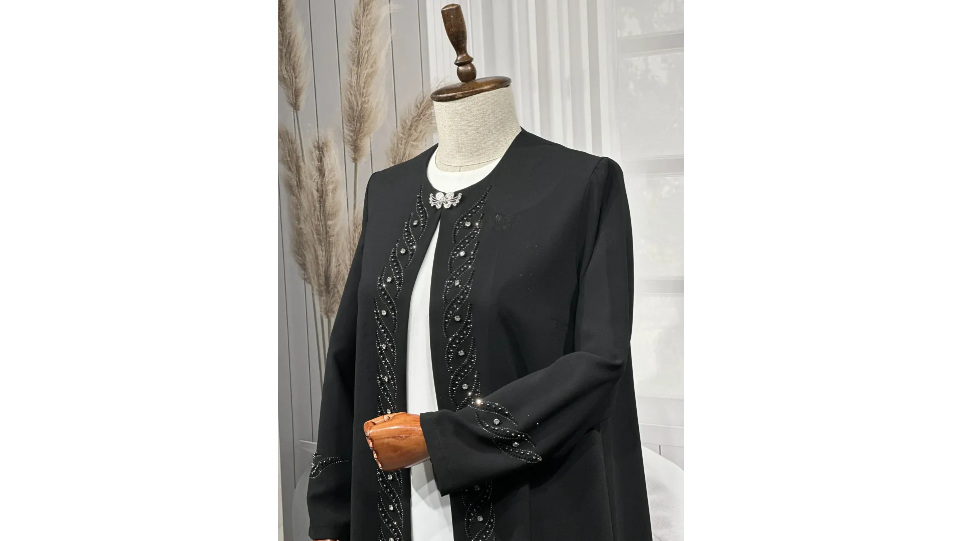 HESNA 3517 TAKIM - SİYAH - (Asorti: 46-52)