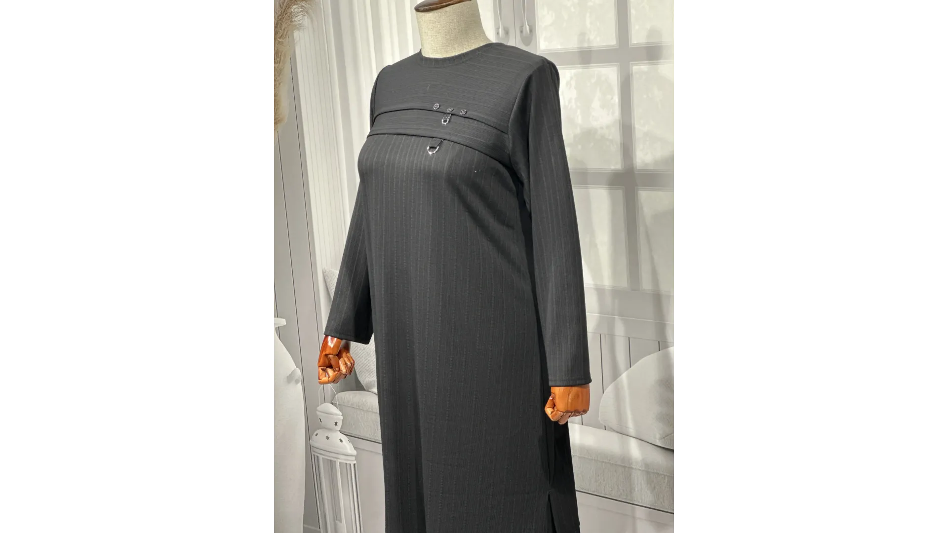 HESNA 4578 TAKIM - SİYAH - (Asorti: 4-6)