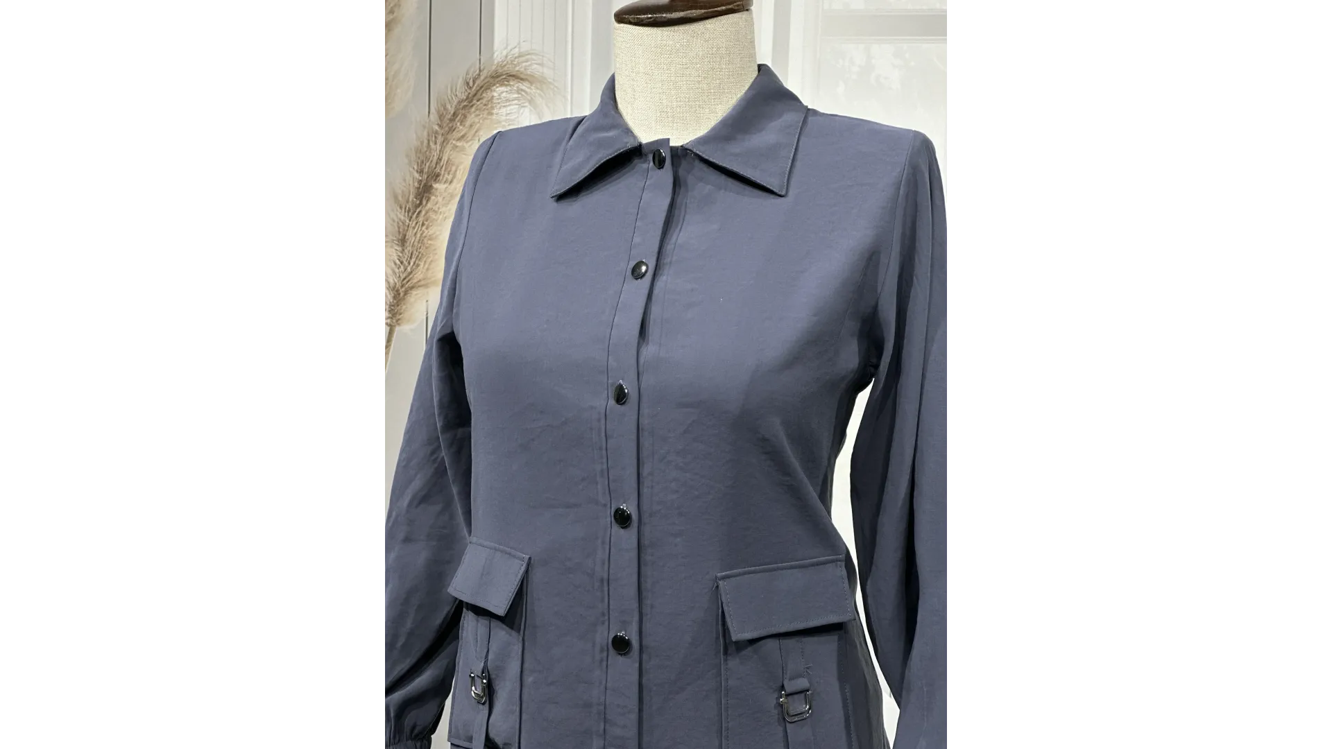 HESNA 4614 TAKIM - ANTRASİT - (Asorti: 46-52)