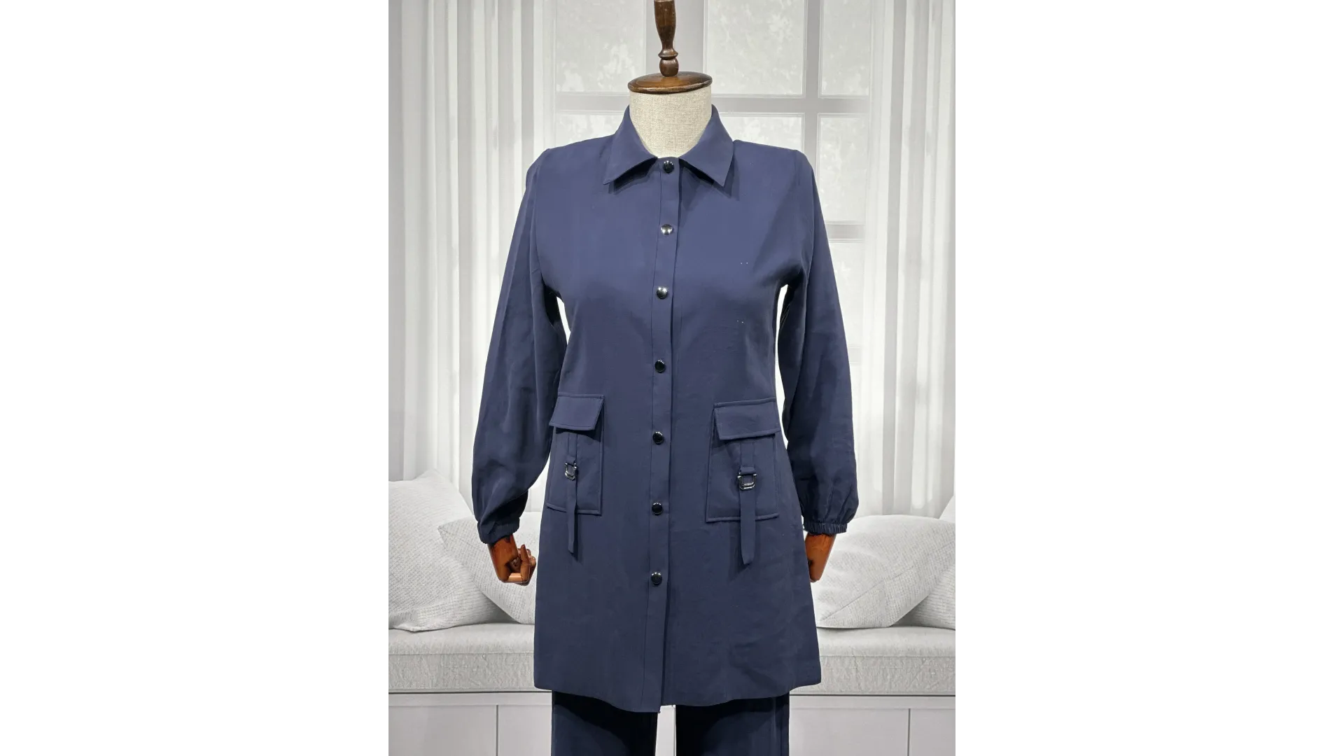 HESNA 4614 TAKIM - LACİVERT - (Asorti: 46-52)