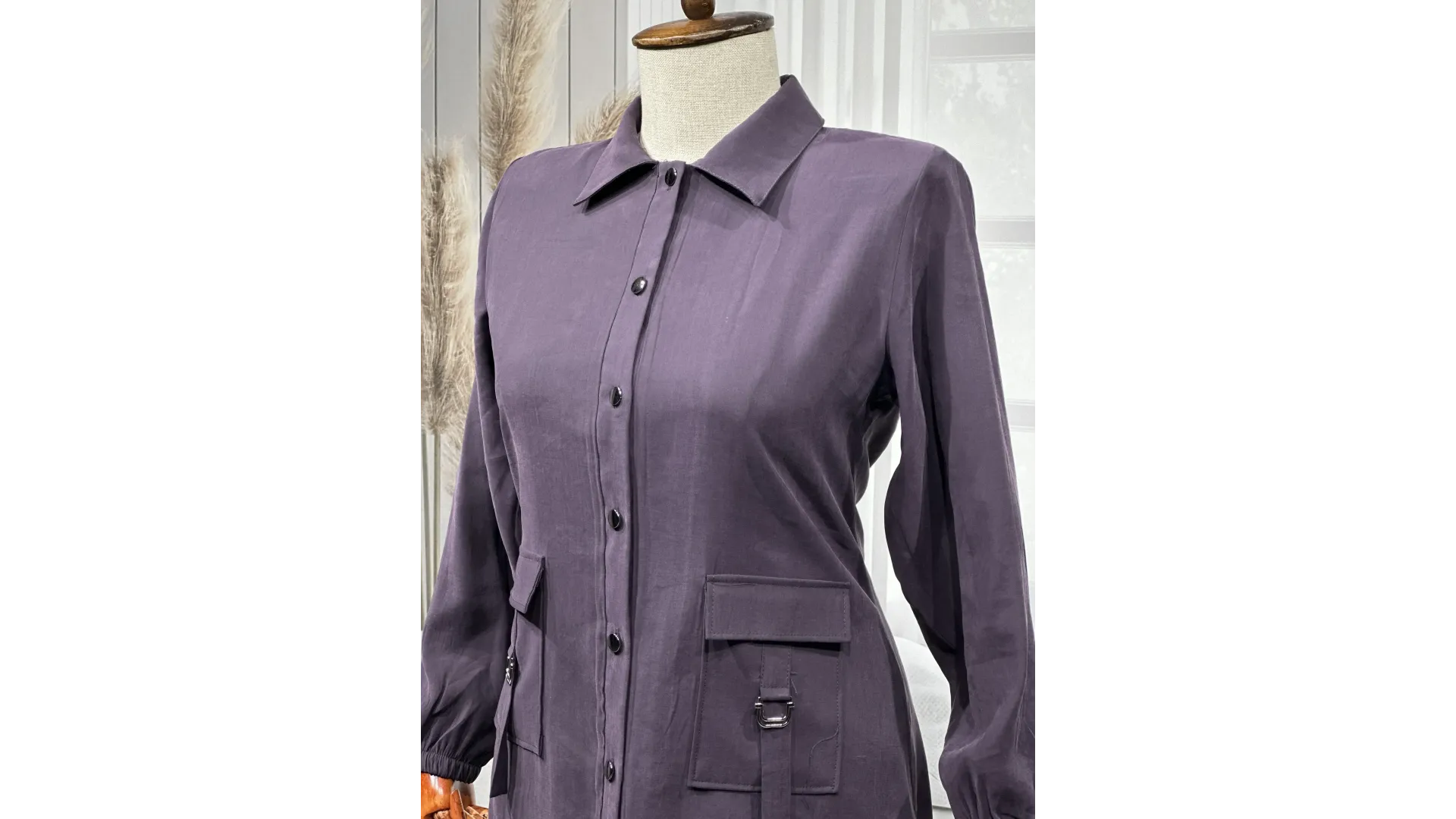 HESNA 4614 TAKIM - MÜRDÜM - (Asorti: 46-52)