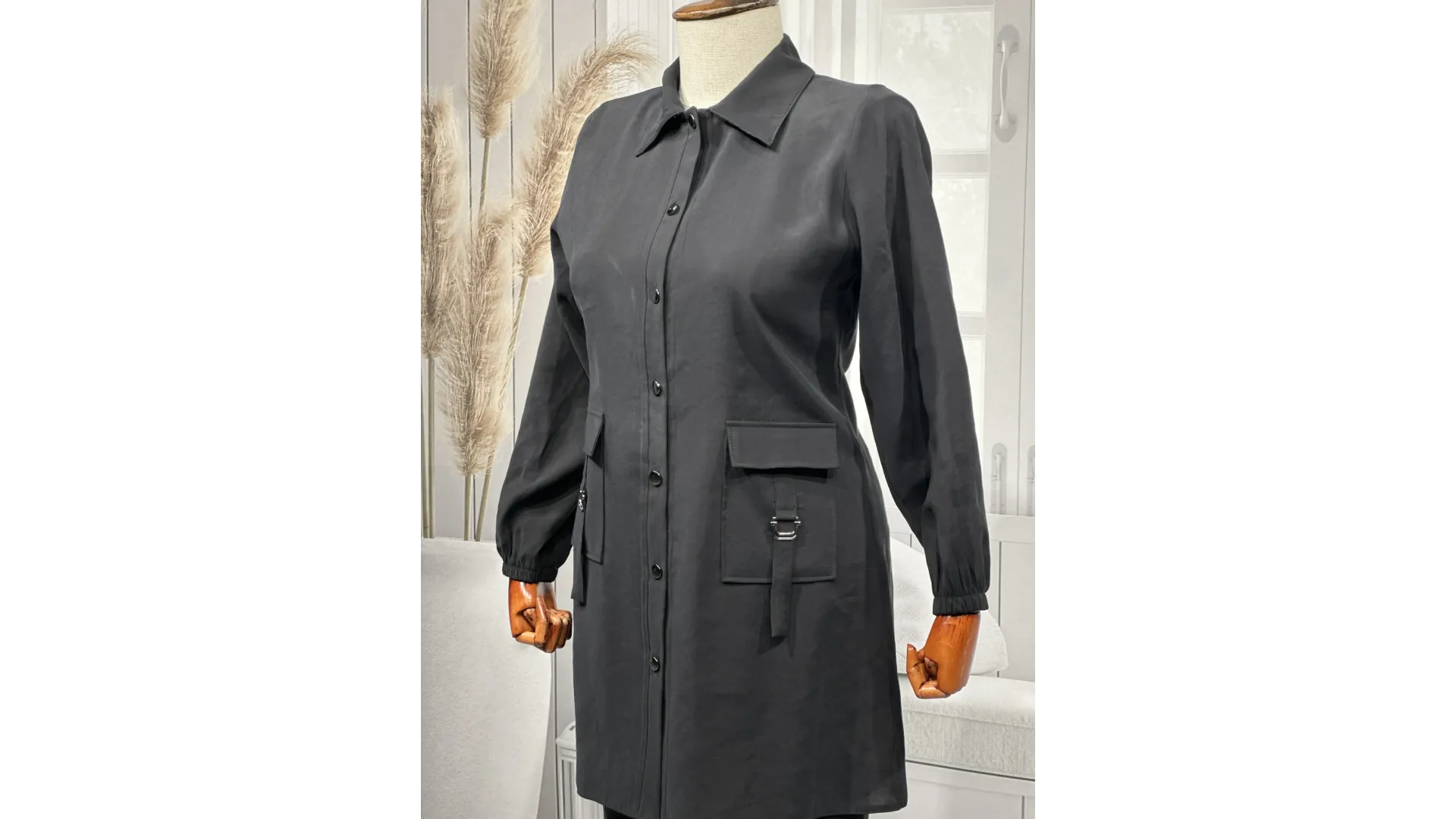 HESNA 4614 TAKIM - SİYAH - (Asorti: 46-52)