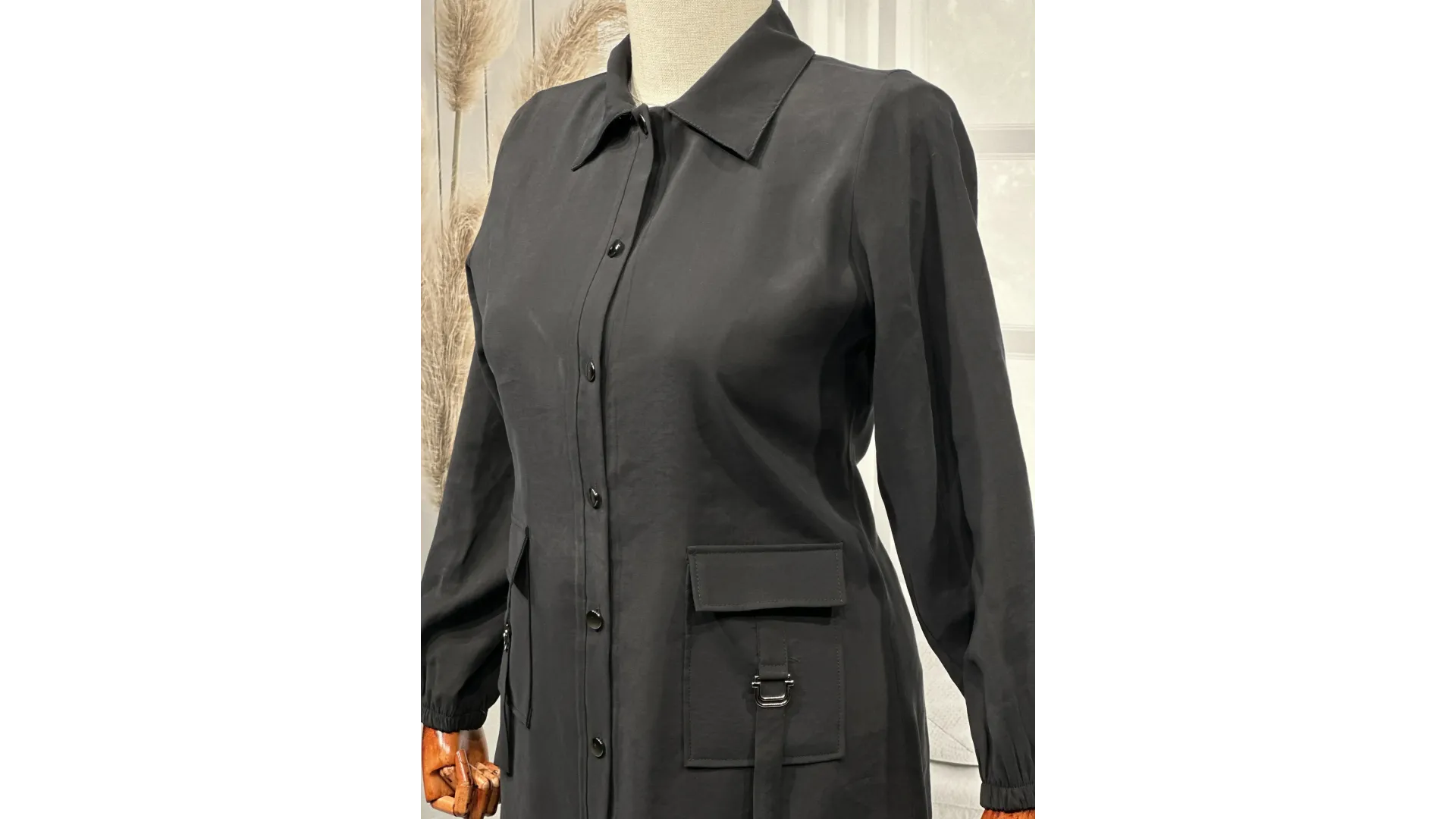 HESNA 4614 TAKIM - SİYAH - (Asorti: 46-52)