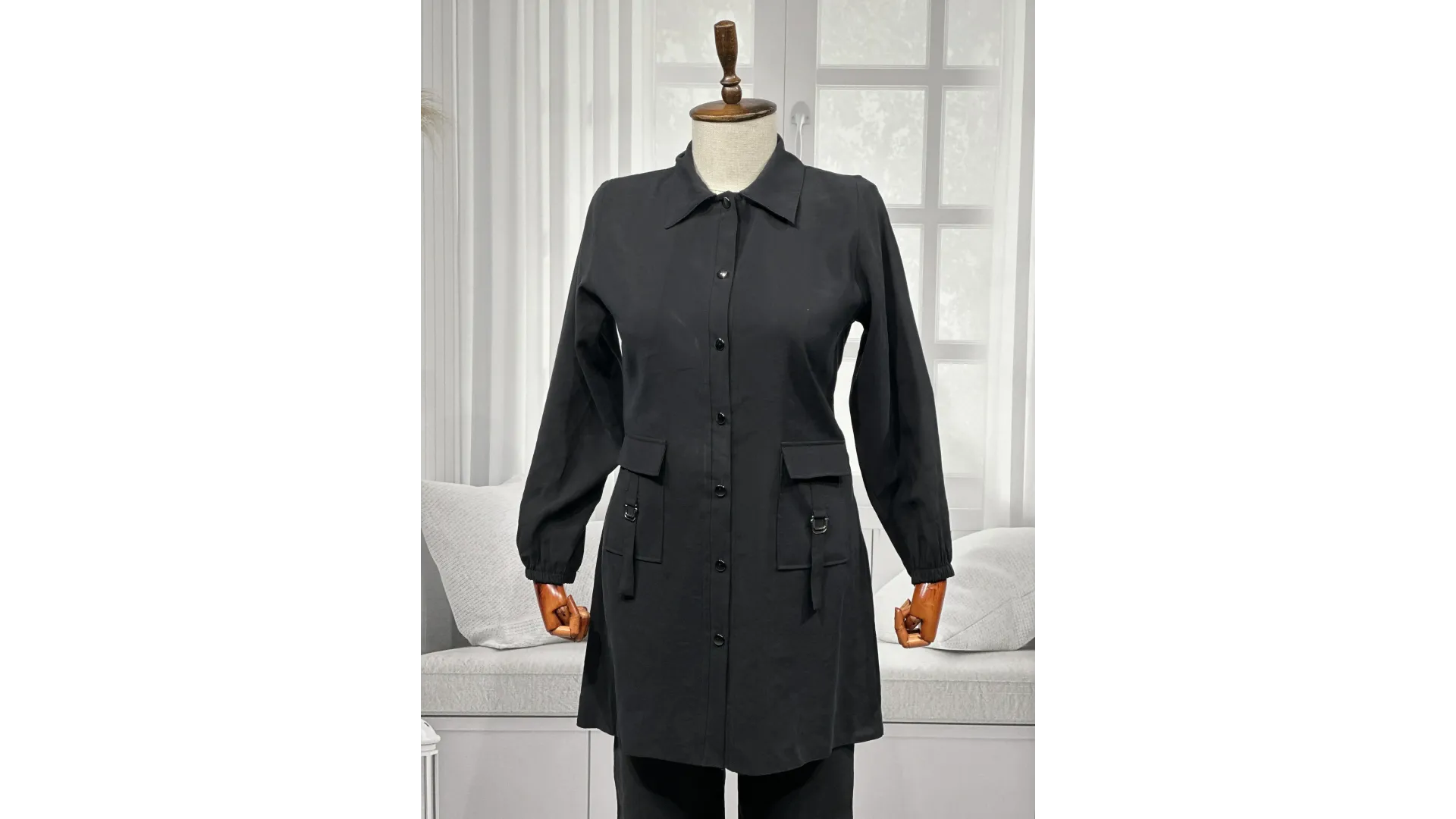 HESNA 4614 TAKIM - SİYAH - (Asorti: 46-52)