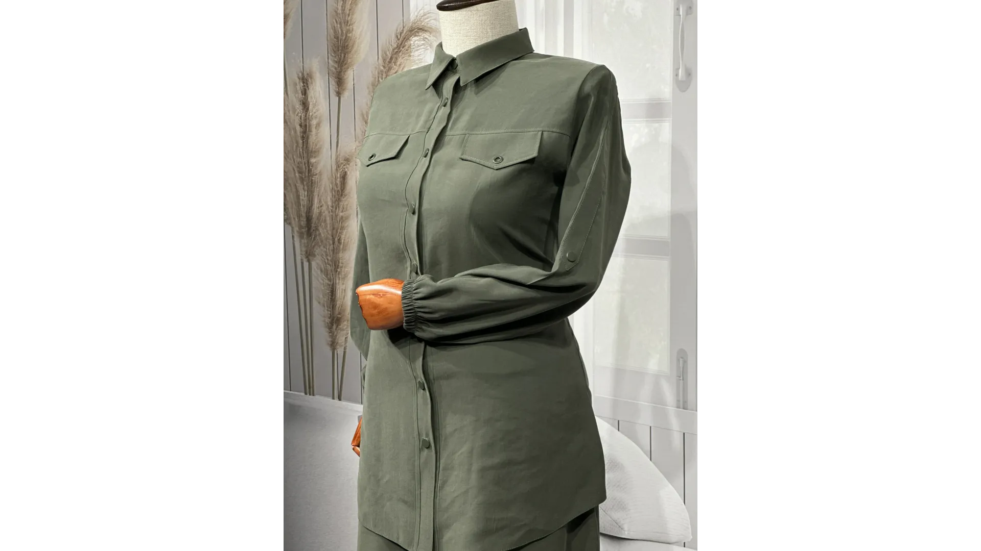 HESNA 7753 TAKIM - HAKİ - (Asorti: 46-52)