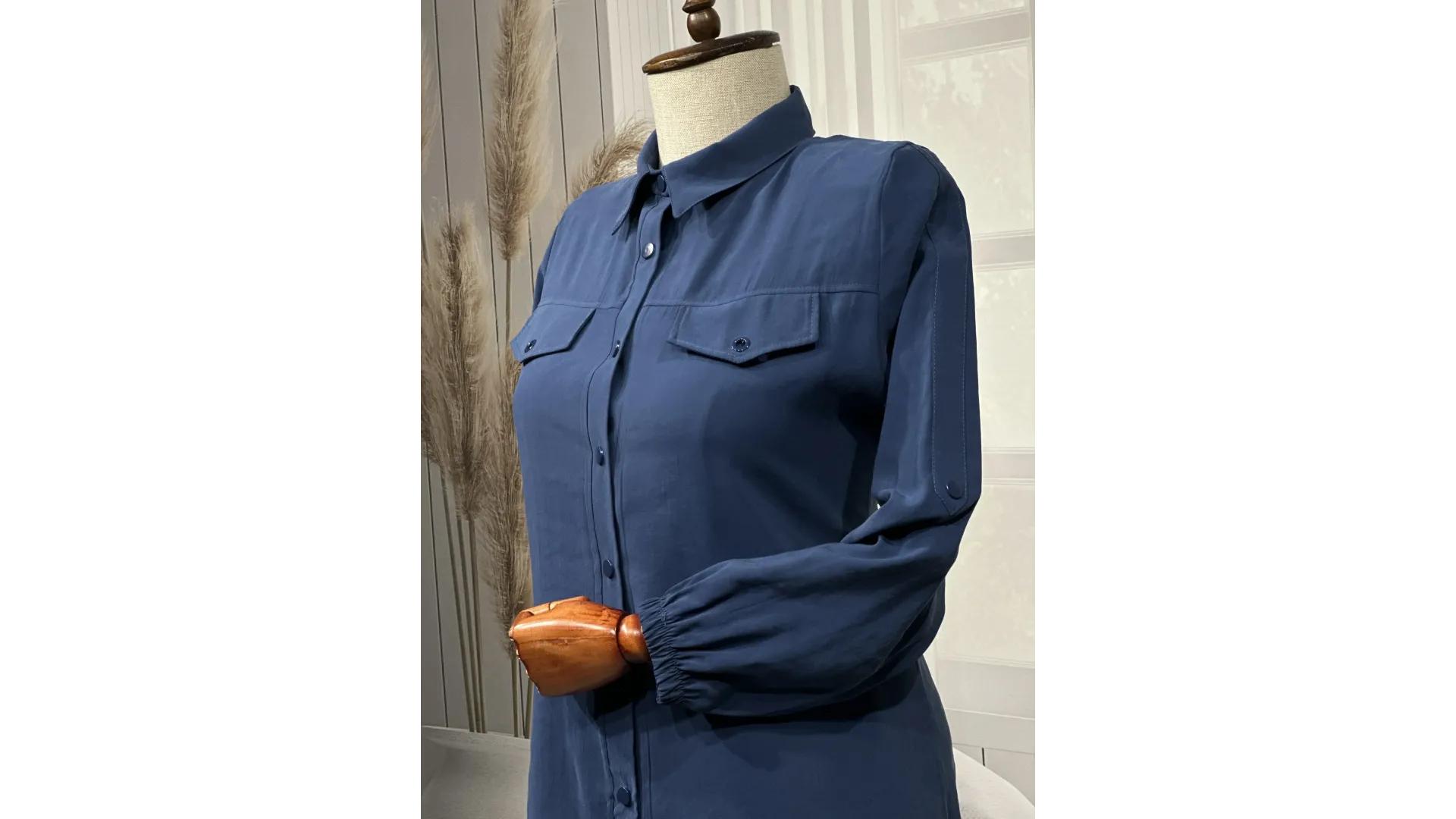 HESNA 7753 TAKIM - İNDİGO - (Asorti: 46-52)