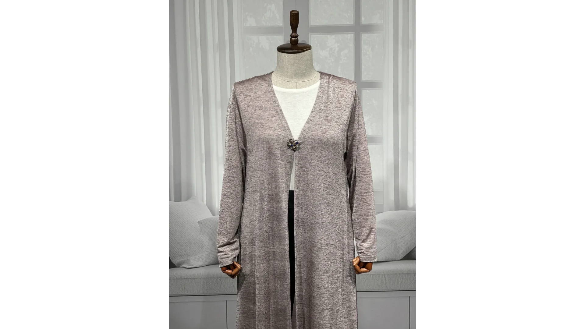 HÜLYA CEKET - PUDRA - (Asorti: 4-6)