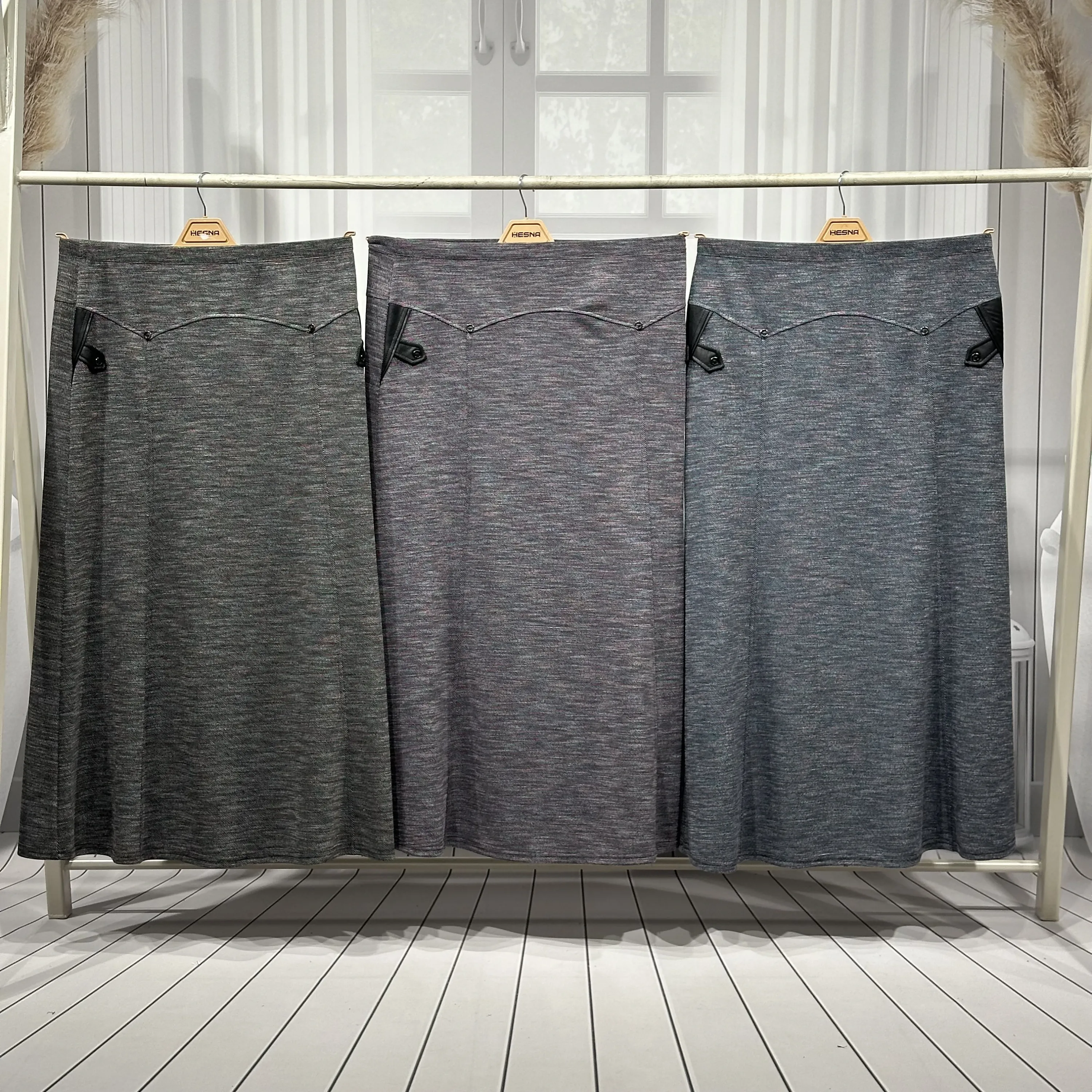 FİLİZ ETEK - SİYAH - (Asorti: 4-6)