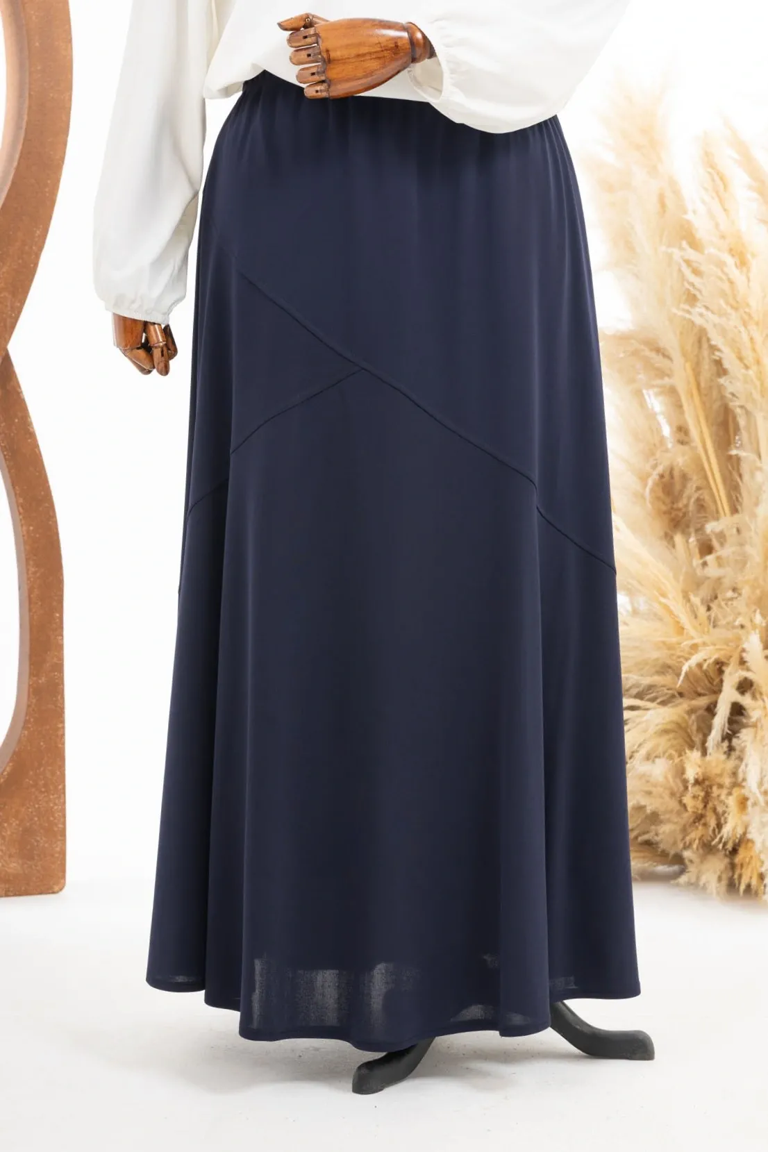 RANA KREP ETEK - LACİVERT - (Asorti: 5-7)