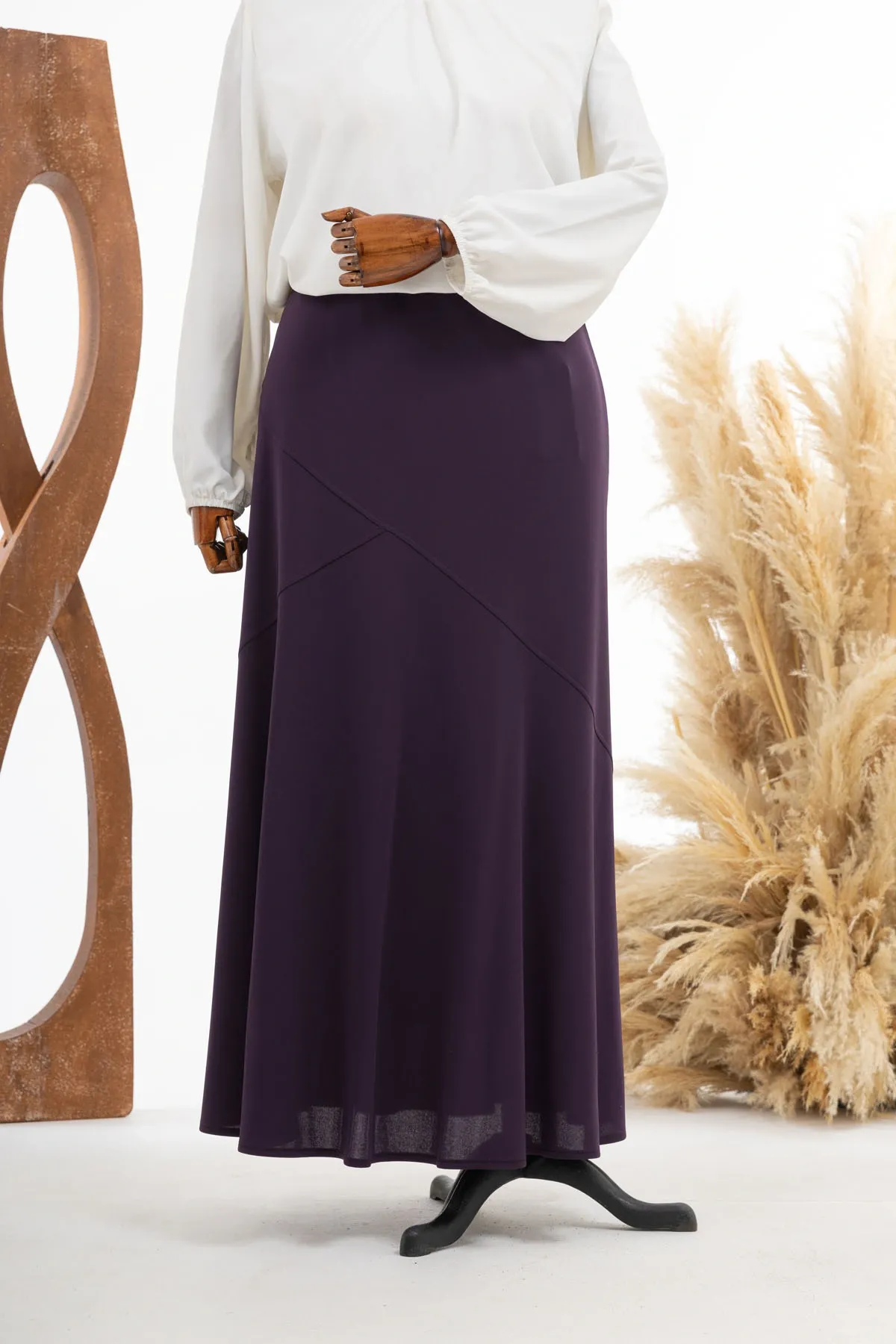 RANA KREP ETEK - MÜRDÜM - (Asorti: 2-4)