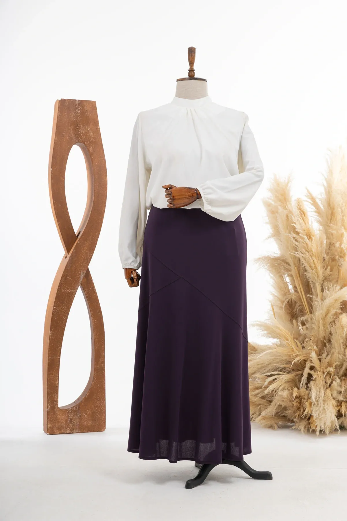 RANA KREP ETEK - MÜRDÜM - (Asorti: 5-7)