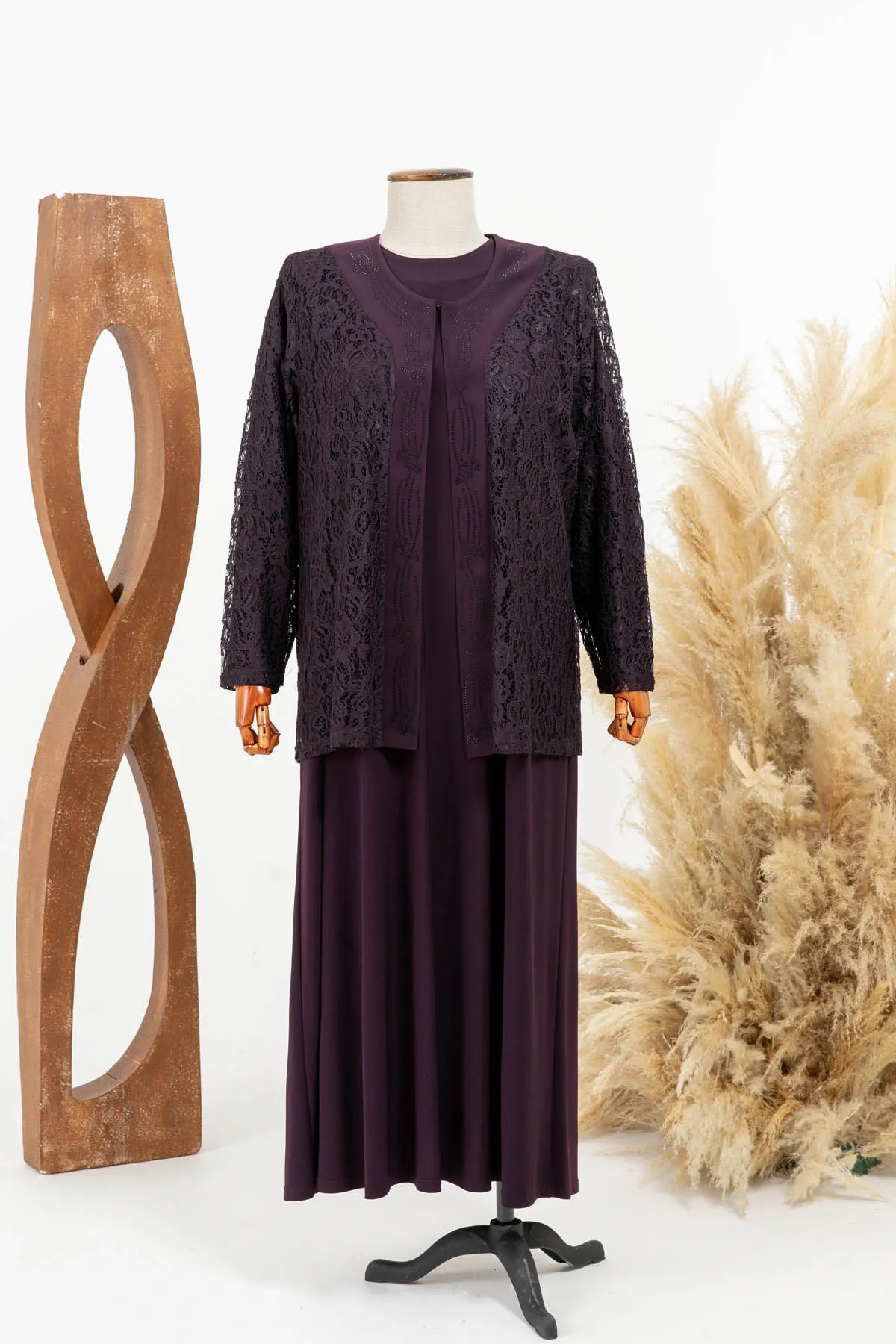 HESNA 3011 (BTT) TAKIM - MÜRDÜM - (Asorti: 7-8)