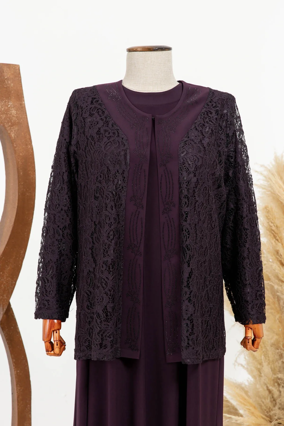 HESNA 3011 (BTT) TAKIM - MÜRDÜM - (Asorti: 7-8)