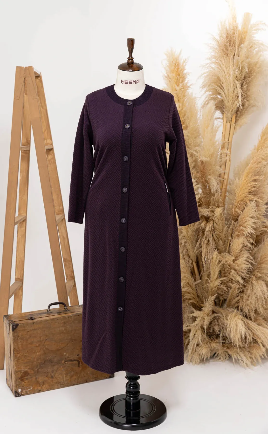 HESNA 2101 PARDESÜ - MÜRDÜM - (Asorti: 4-7)