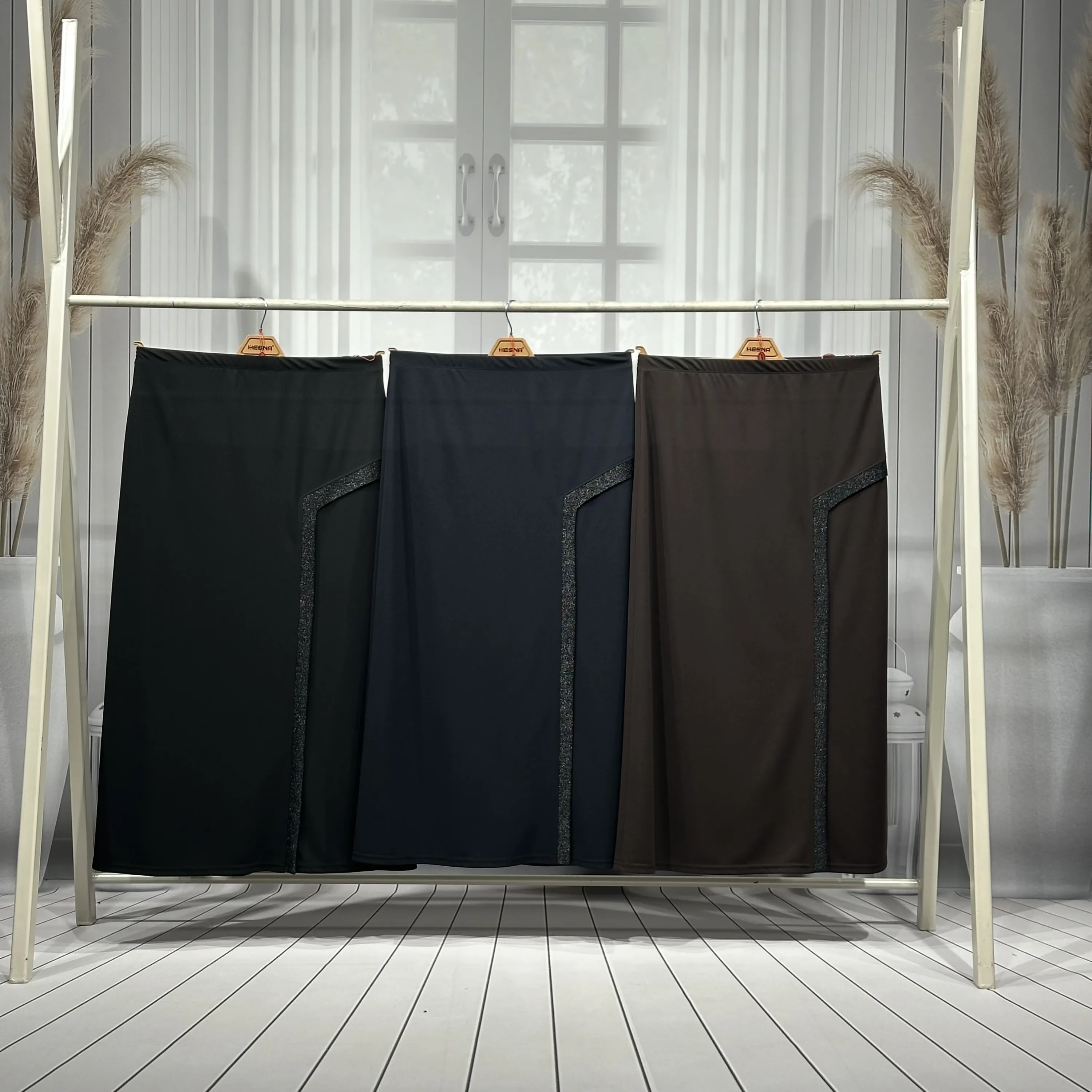 HESNA 6227 ETEK - SİYAH - (Asorti: 3-6)