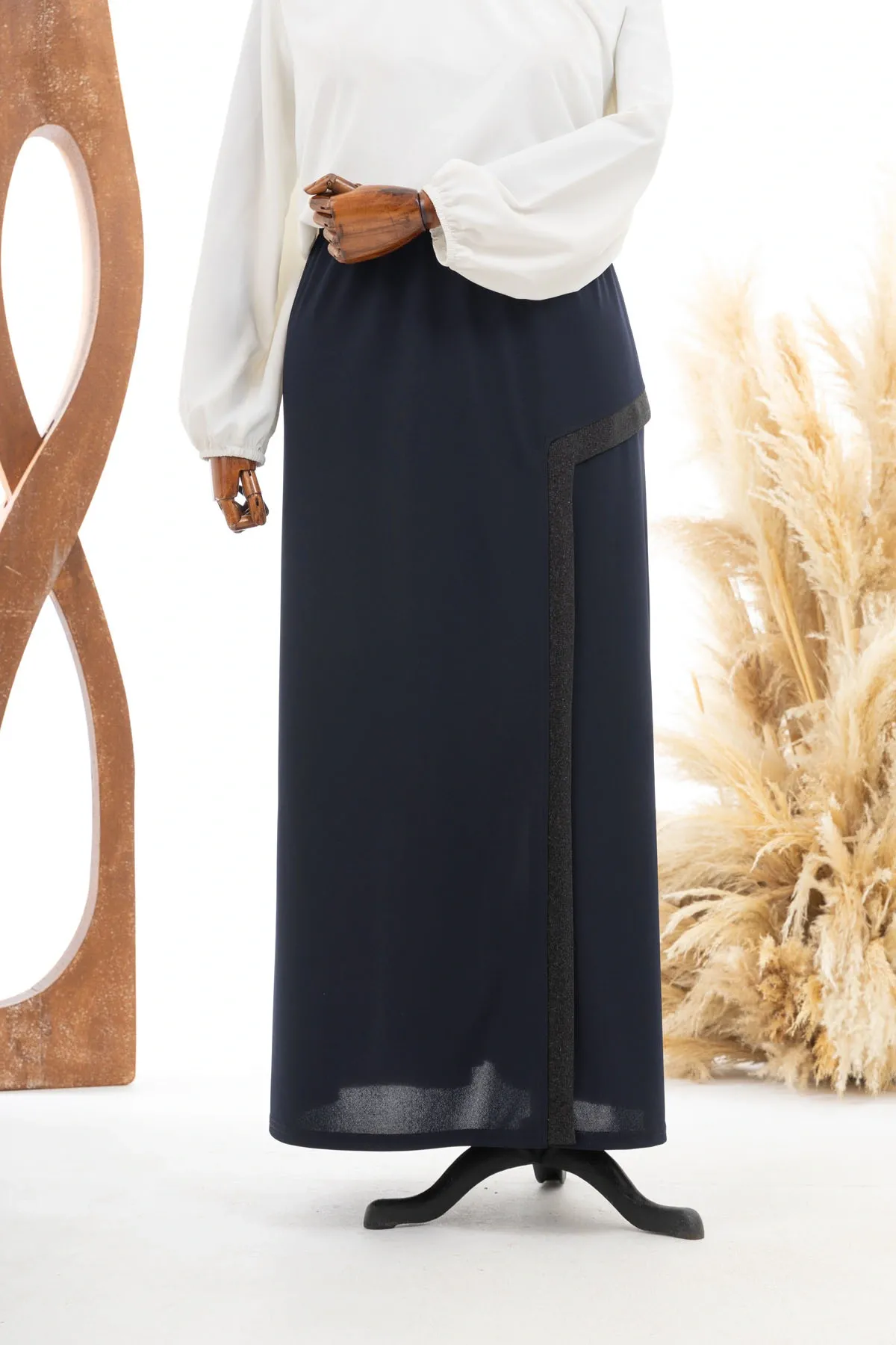 HESNA 6282 BTT. ETEK - SİYAH - (Asorti: 7-8)