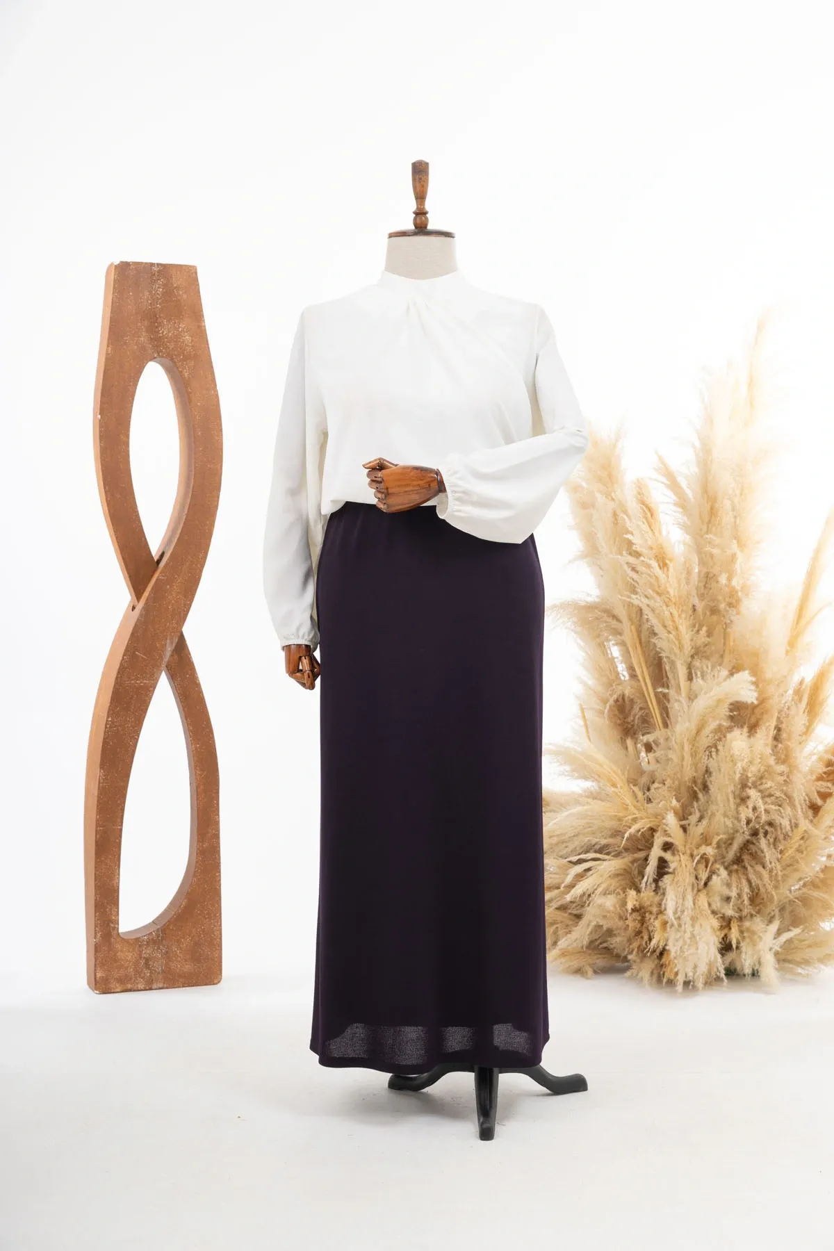 BUĞRA ASTARLI ÇAN ETEK - MÜRDÜM - (Asorti: 56-60)