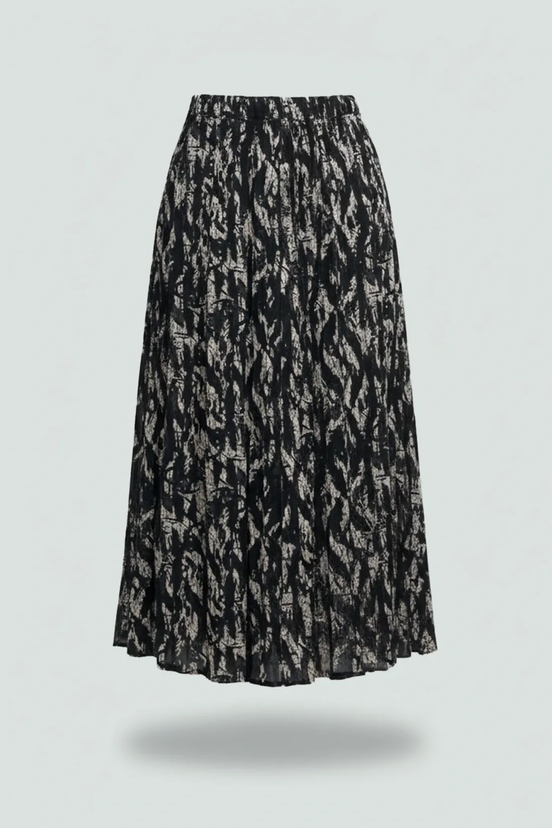 BETÜL ETEK - SİYAH & GRİ - 30138 - (Asorti: 4-6)