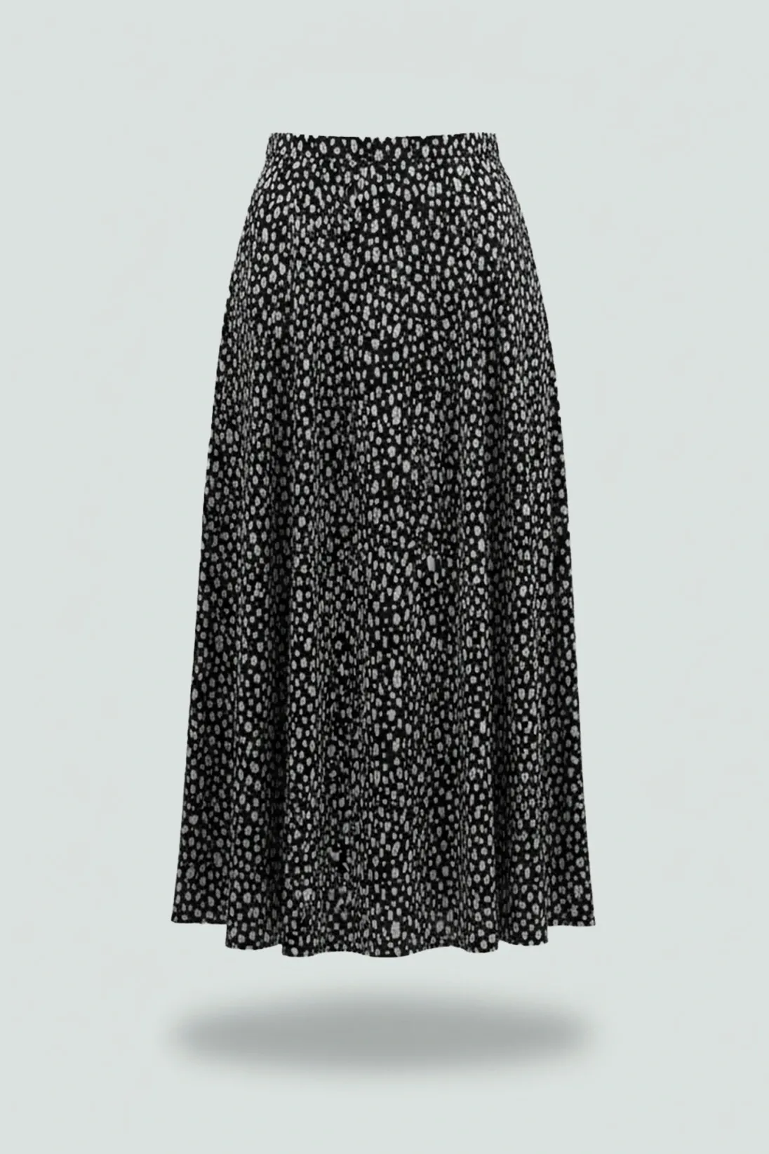 BETÜL ETEK - SİYAH & EKRU - 20902 - (Asorti: 4-6)