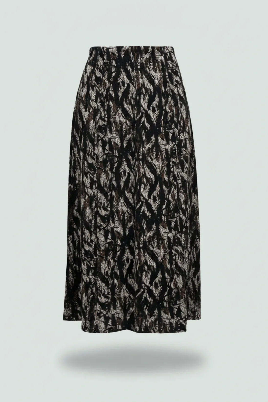 BETÜL ETEK - SİYAH & KAHVE - 30138 - (Asorti: 4-6)