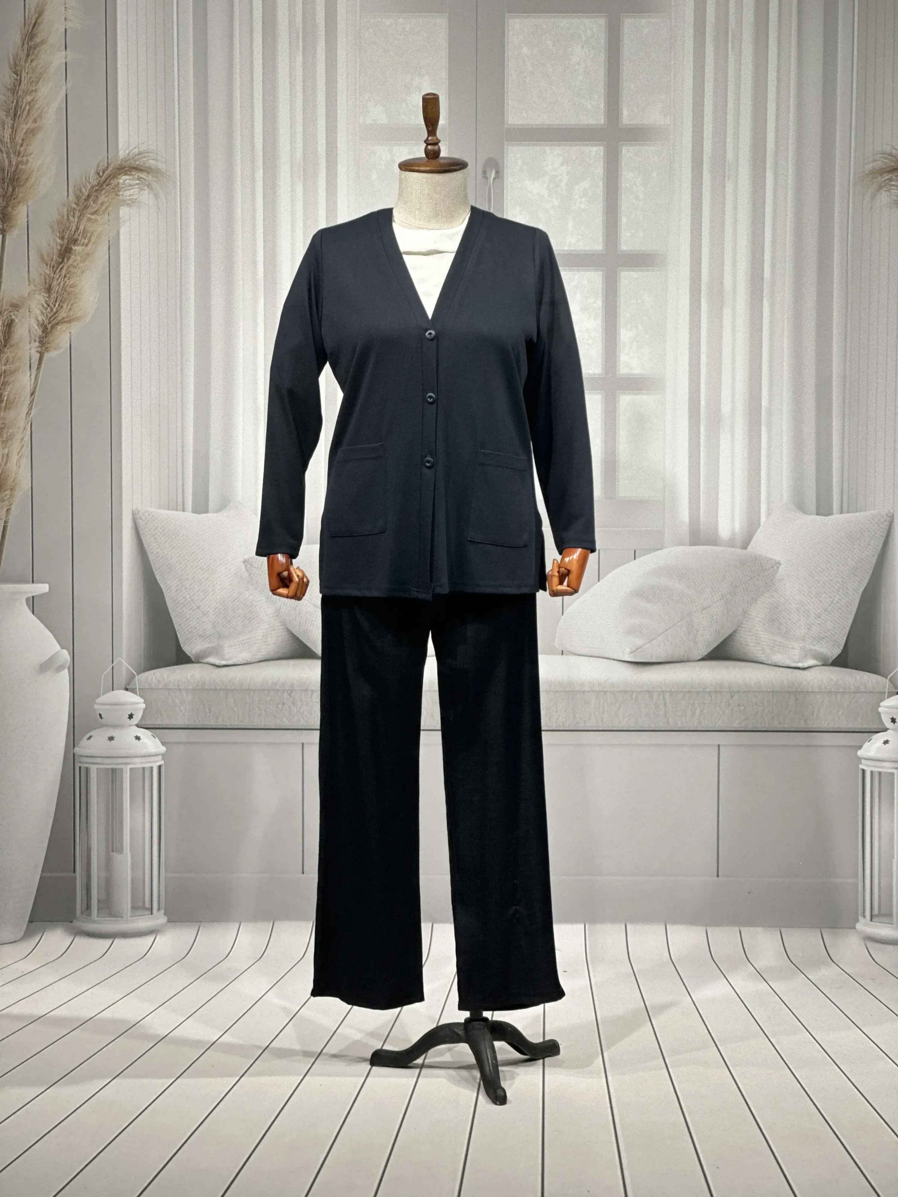 BUĞRA 101 CEKET - LACİVERT - (Asorti: 4-6)