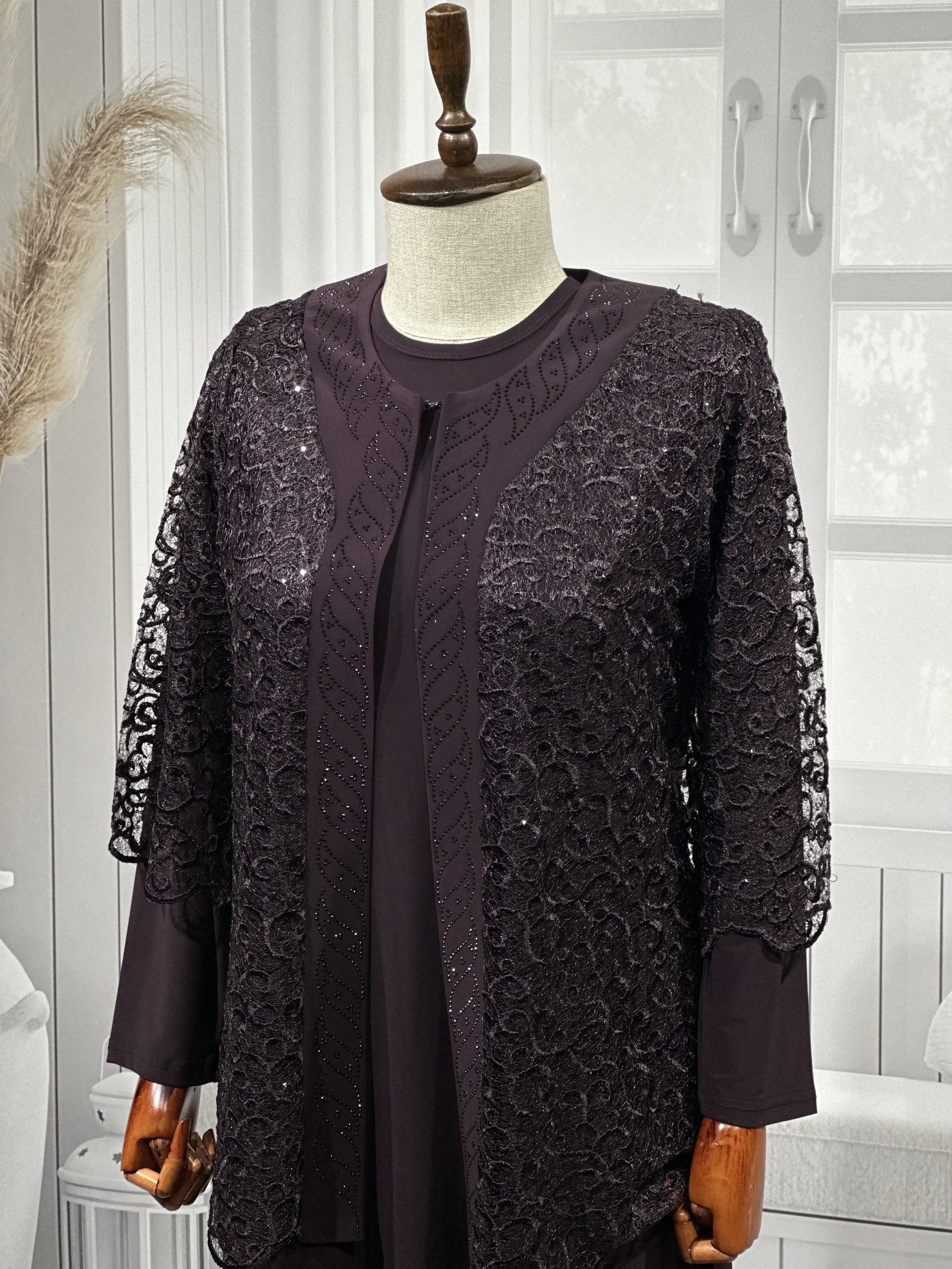 HESNA 1253 TAKIM - MÜRDÜM - (Asorti: 4-6)