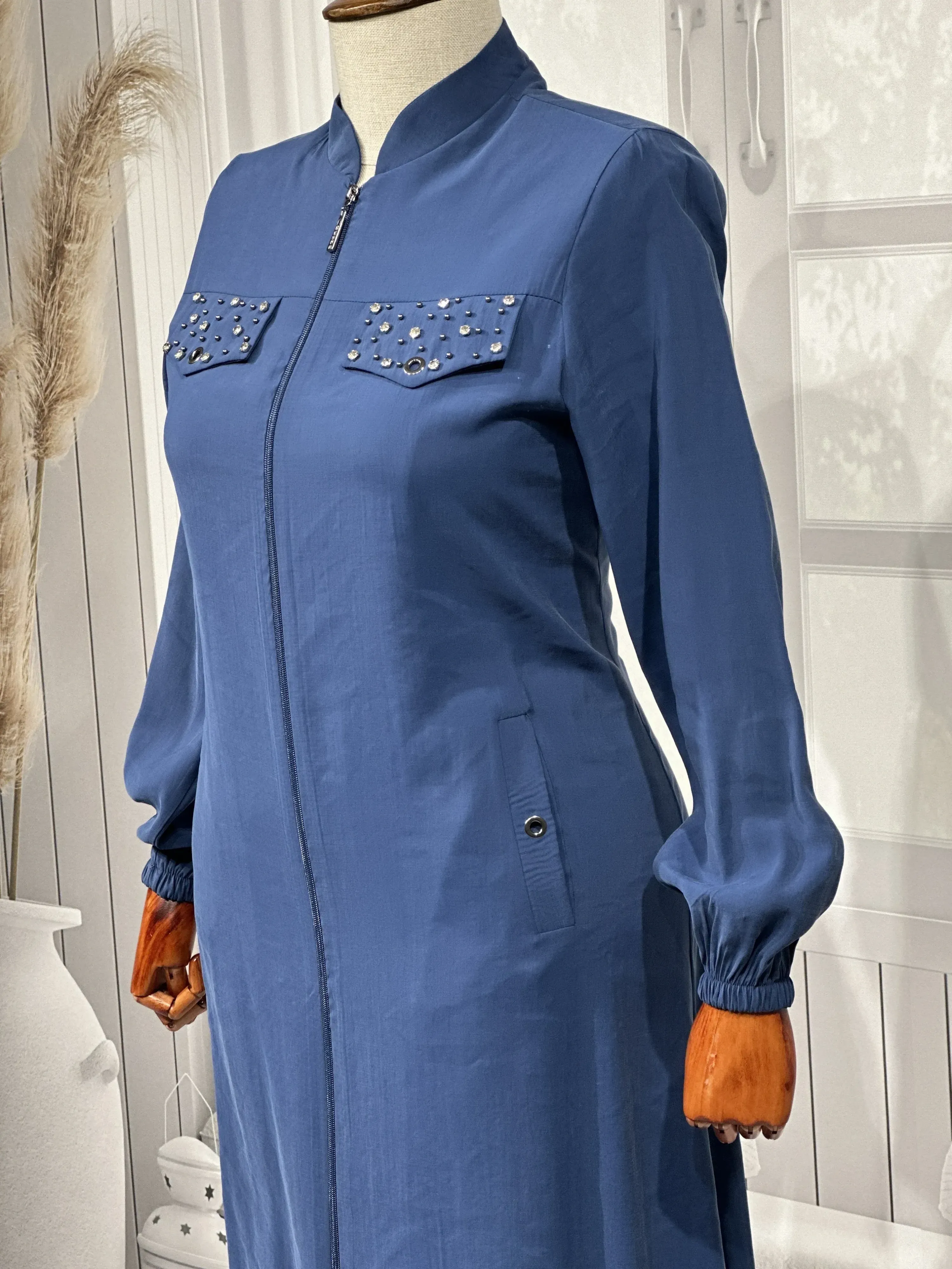 HESNA 1889 ARABOY - İNDİGO - (Asorti: 46-52)