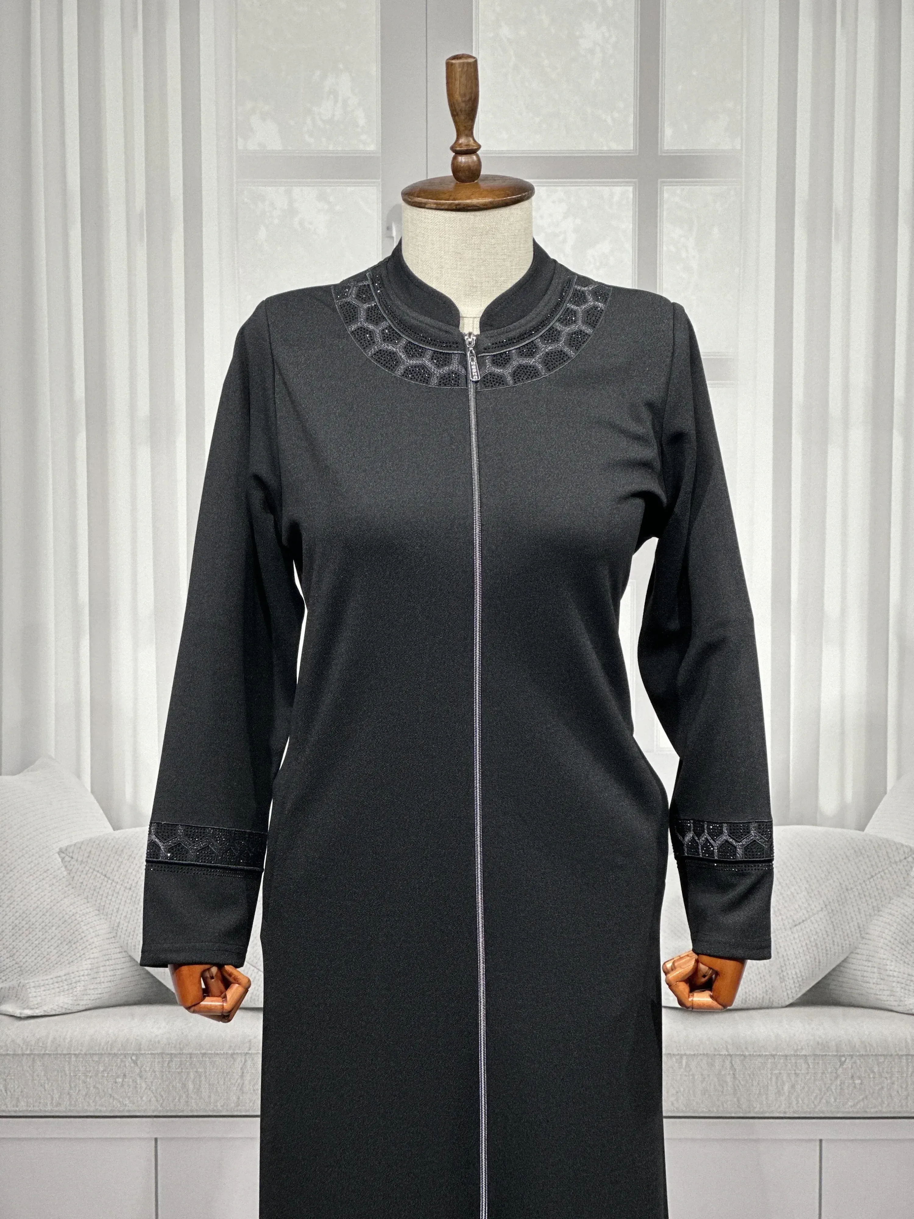 HESNA 1907 NAKIŞLI ARABOY - SİYAH - (Asorti: 4-7)