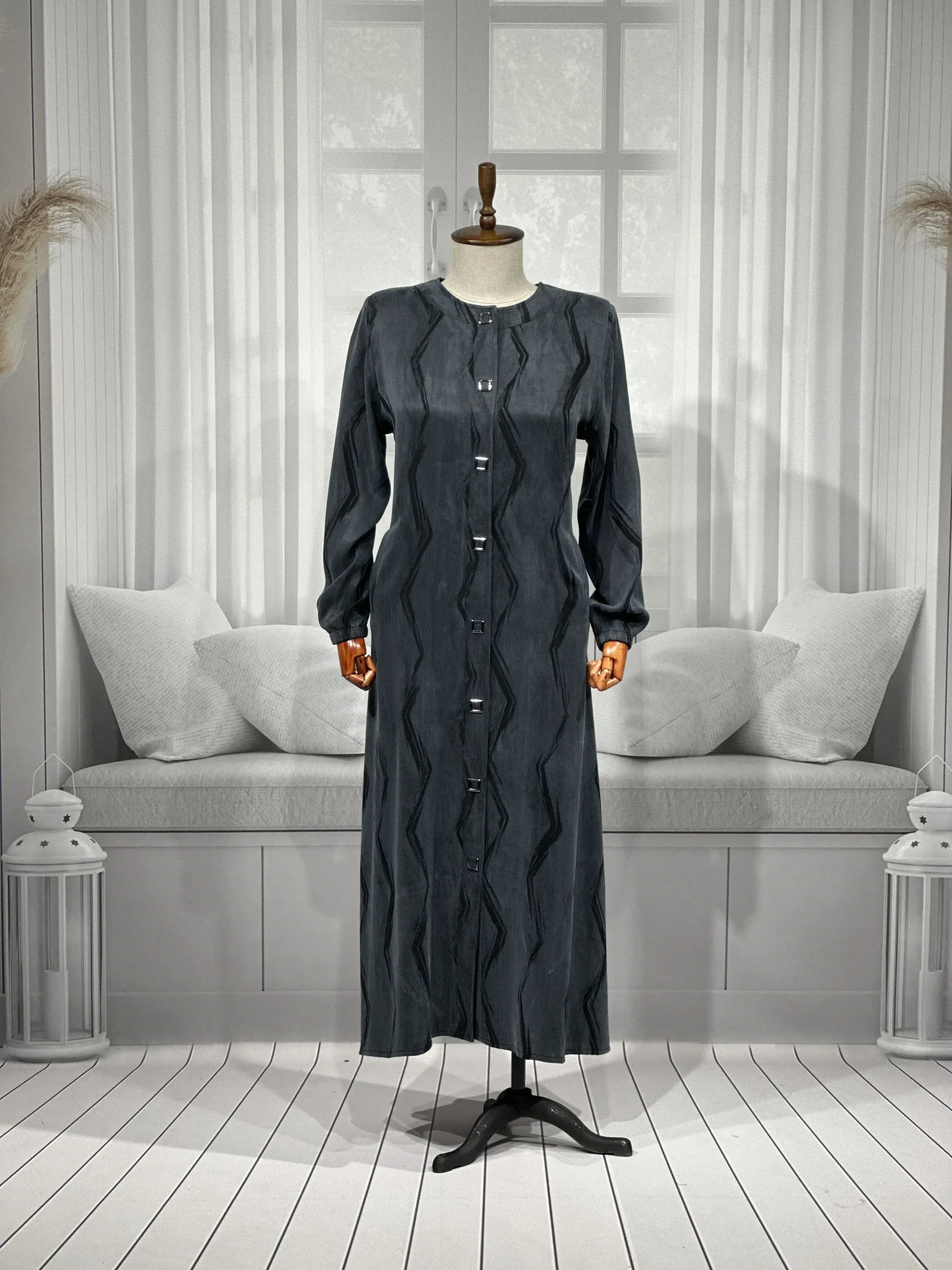 HESNA 2184 PARDESÜ - SİYAH - (Asorti: 3-6)