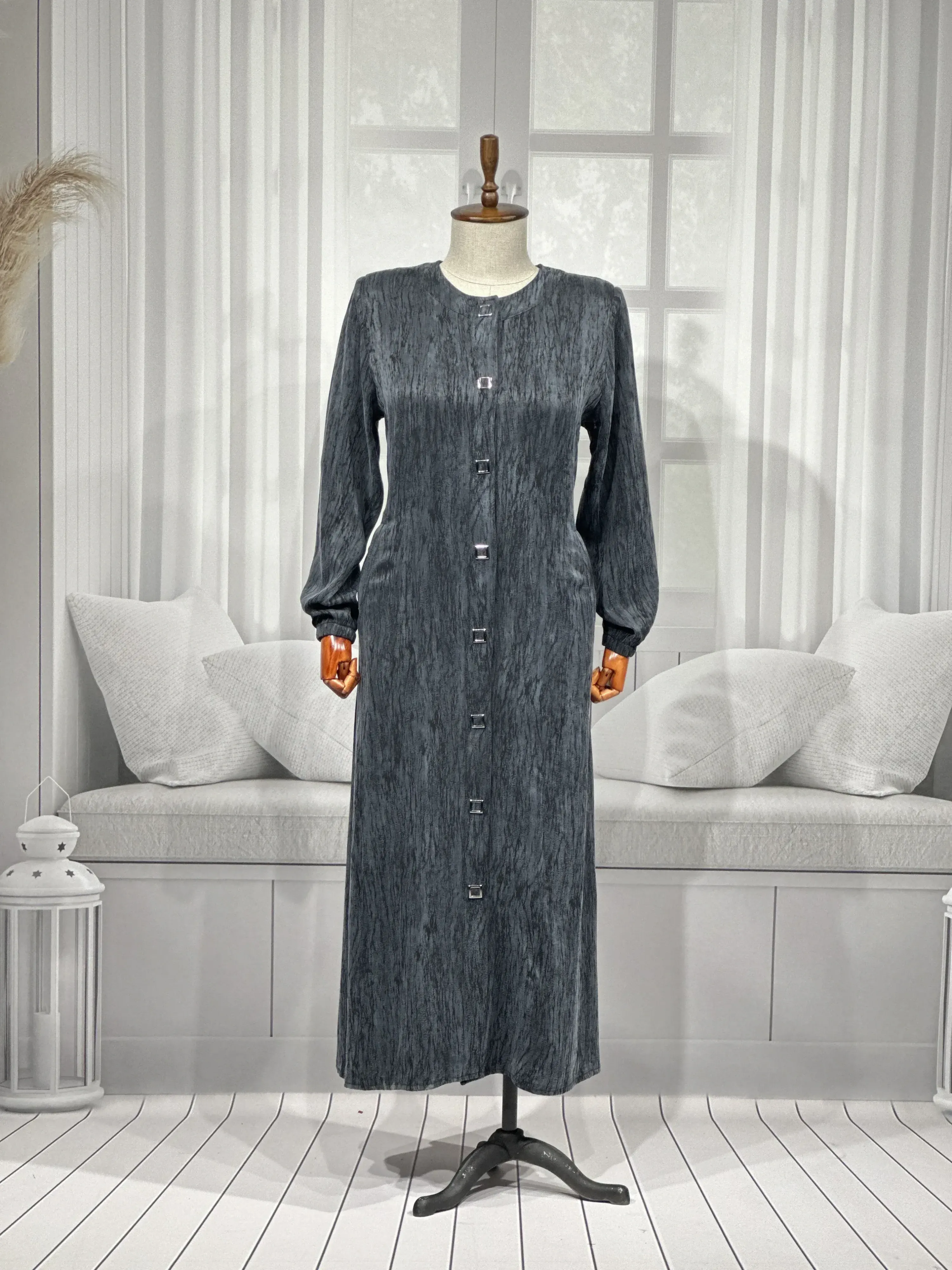 HESNA 2184 PARDESÜ - SİYAH - (Asorti: 3-6)