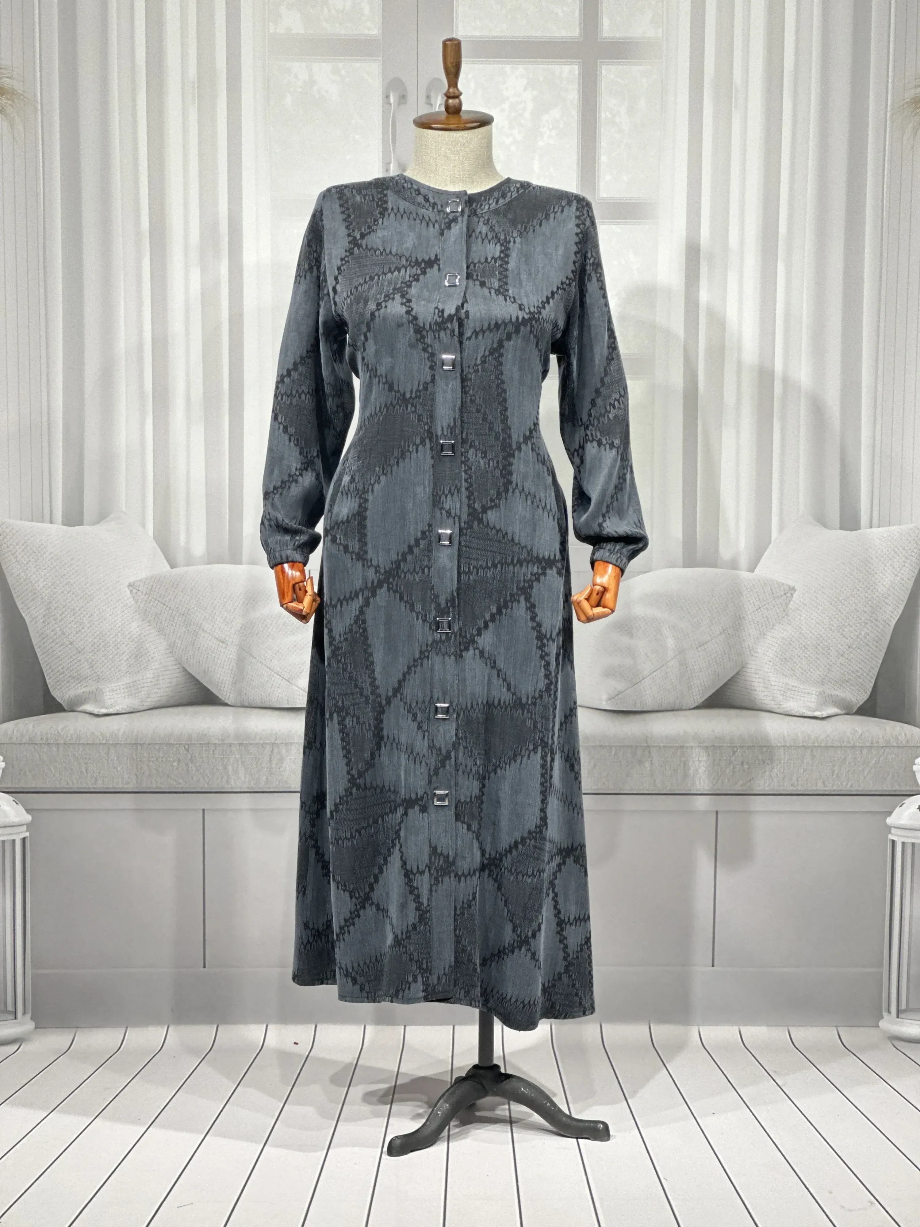 HESNA 2184 PARDESÜ - SİYAH - (Asorti: 3-6)