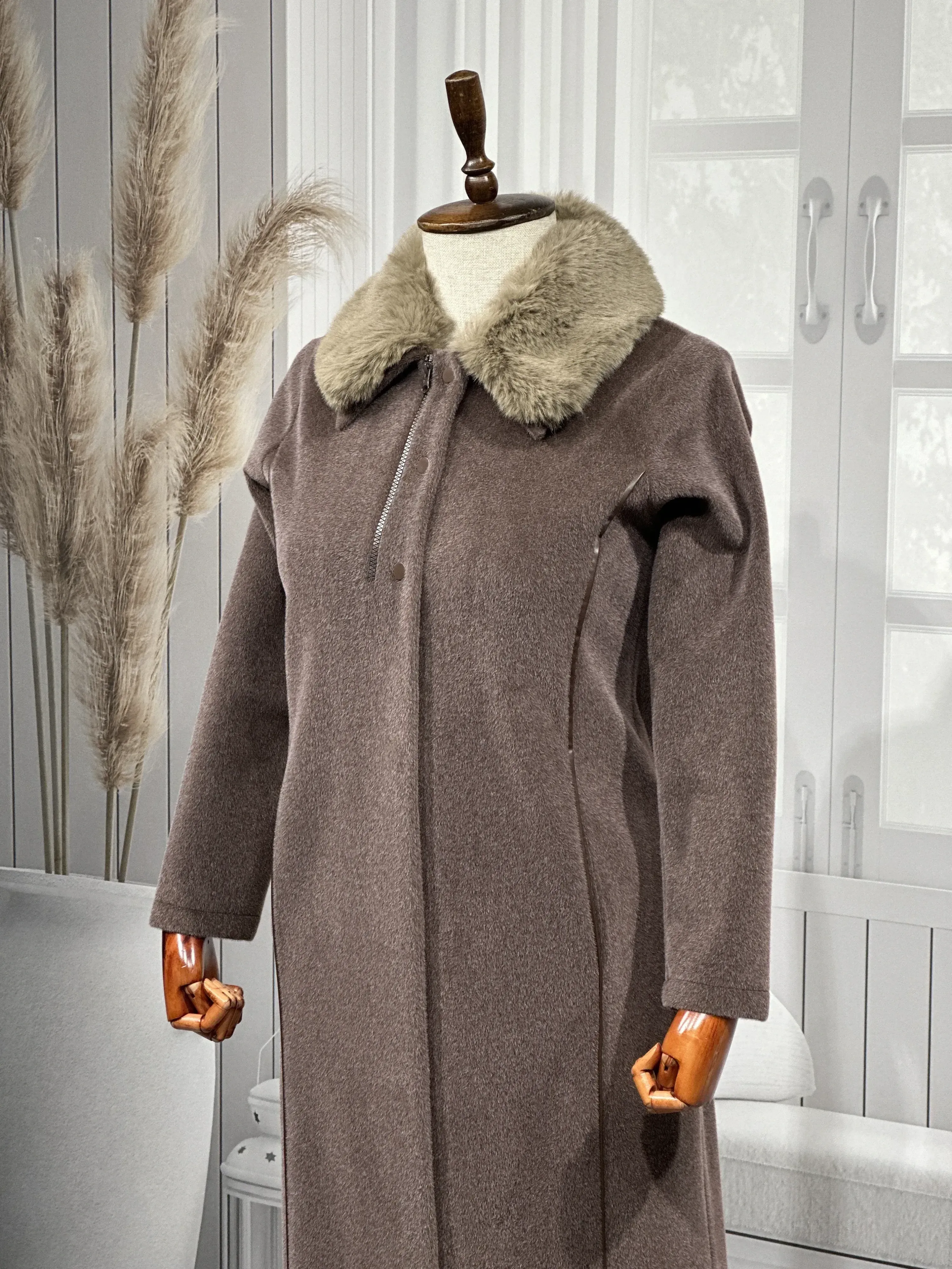 HESNA 2195 PARDESÜ - AÇIK KAHVE - (Asorti: 46-52)