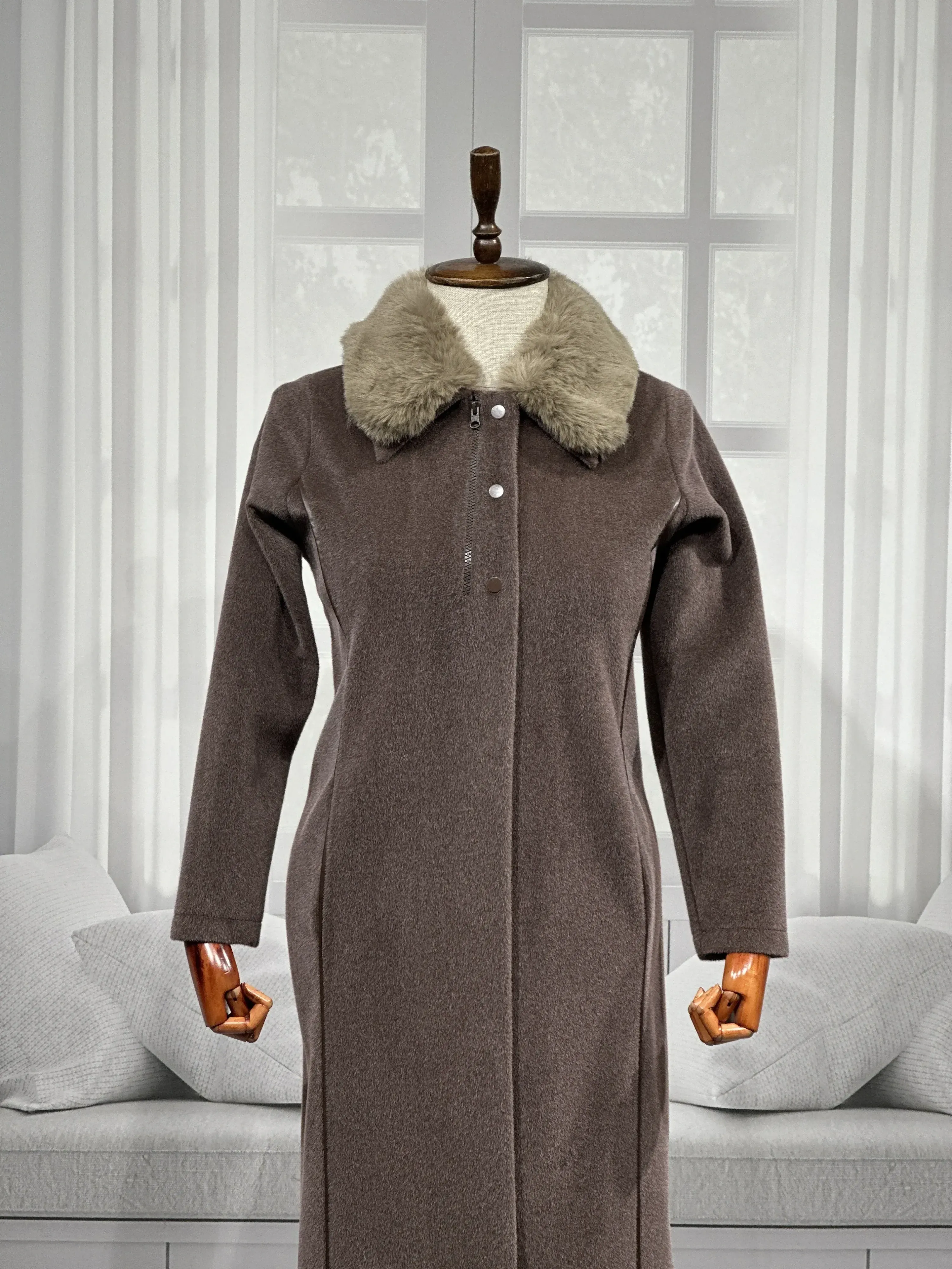 HESNA 2195 PARDESÜ - AÇIK KAHVE - (Asorti: 46-52)