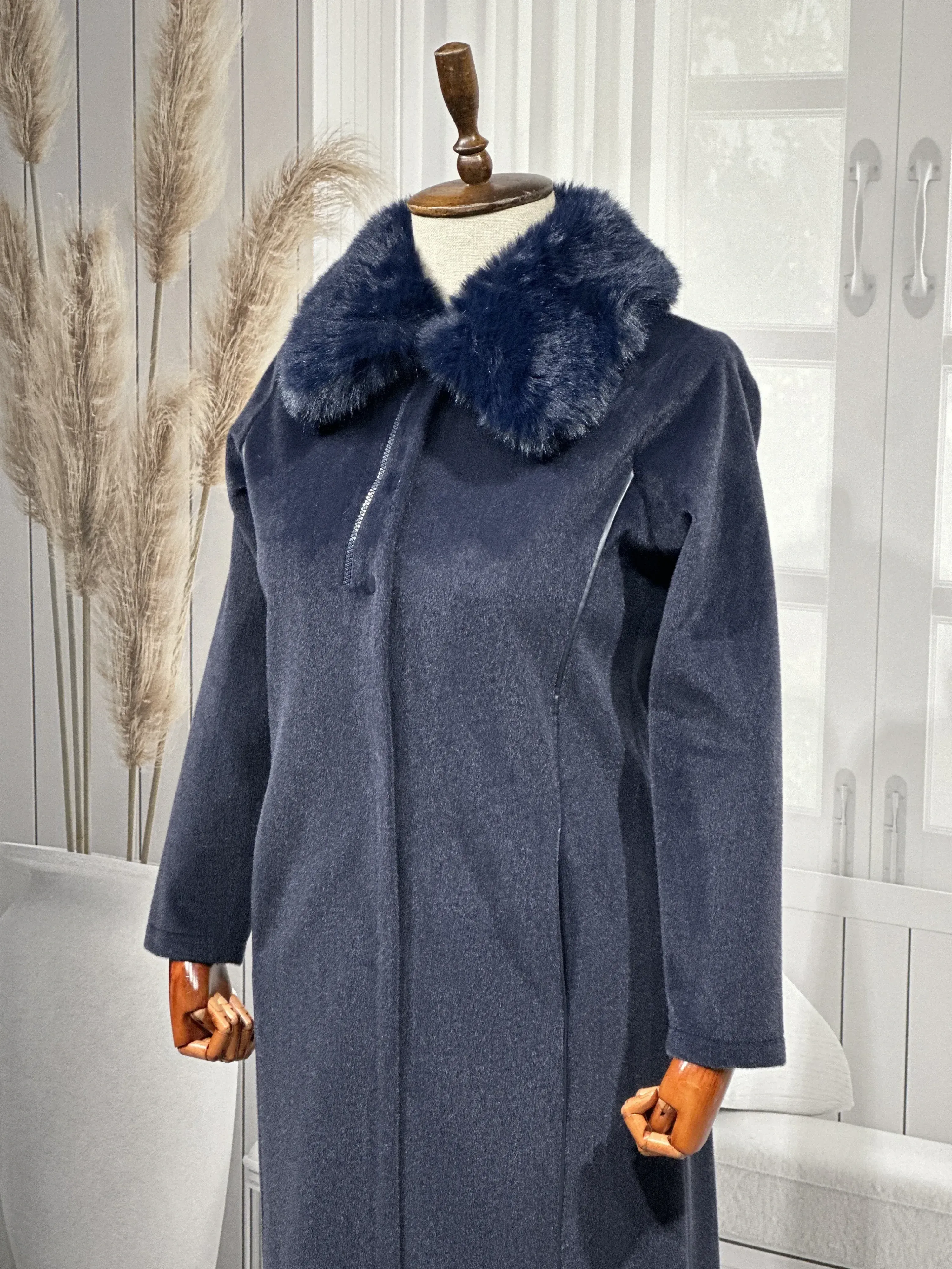 HESNA 2195 PARDESÜ - LACİVERT - (Asorti: 46-52)