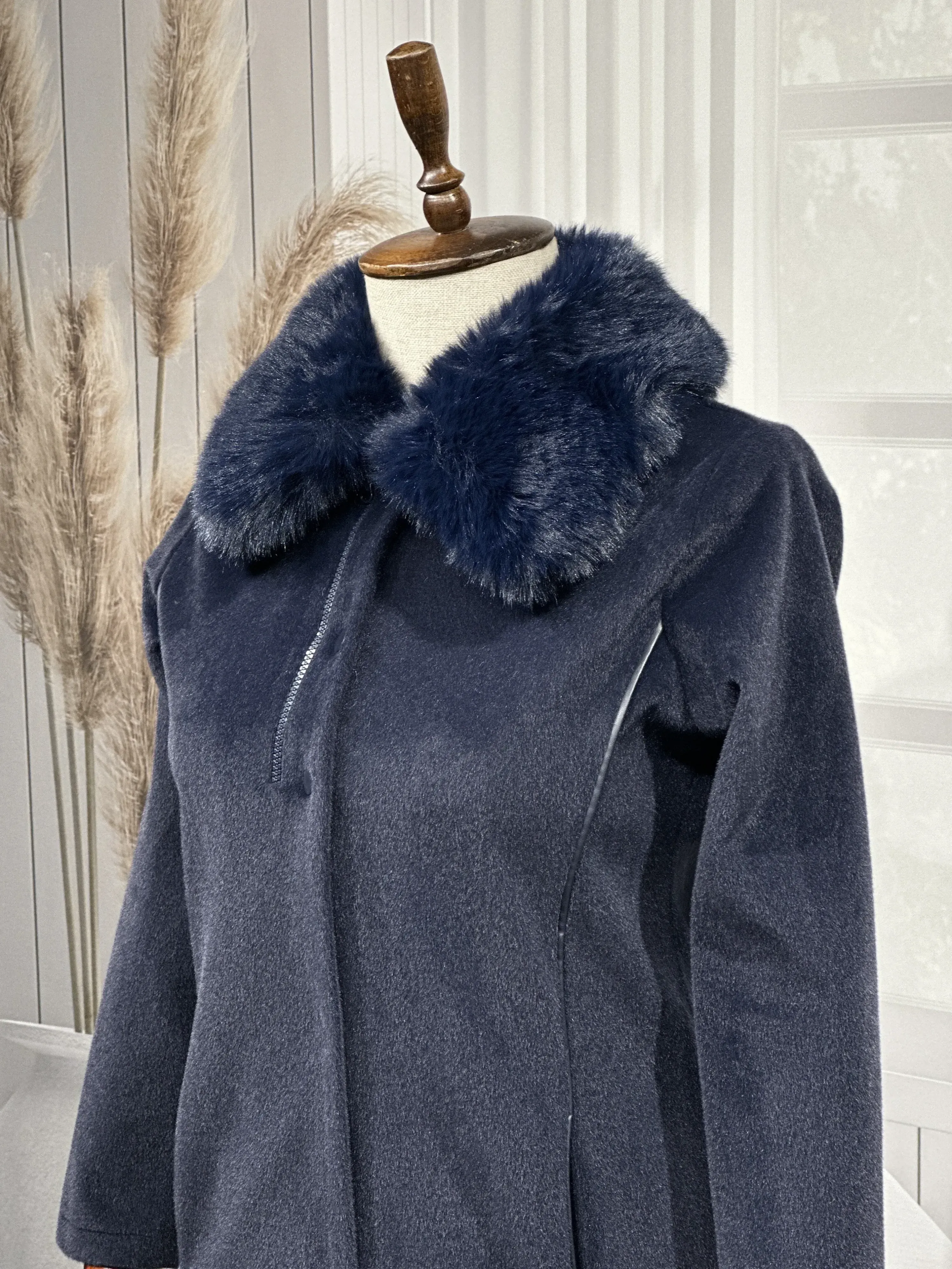 HESNA 2195 PARDESÜ - LACİVERT - (Asorti: 46-52)