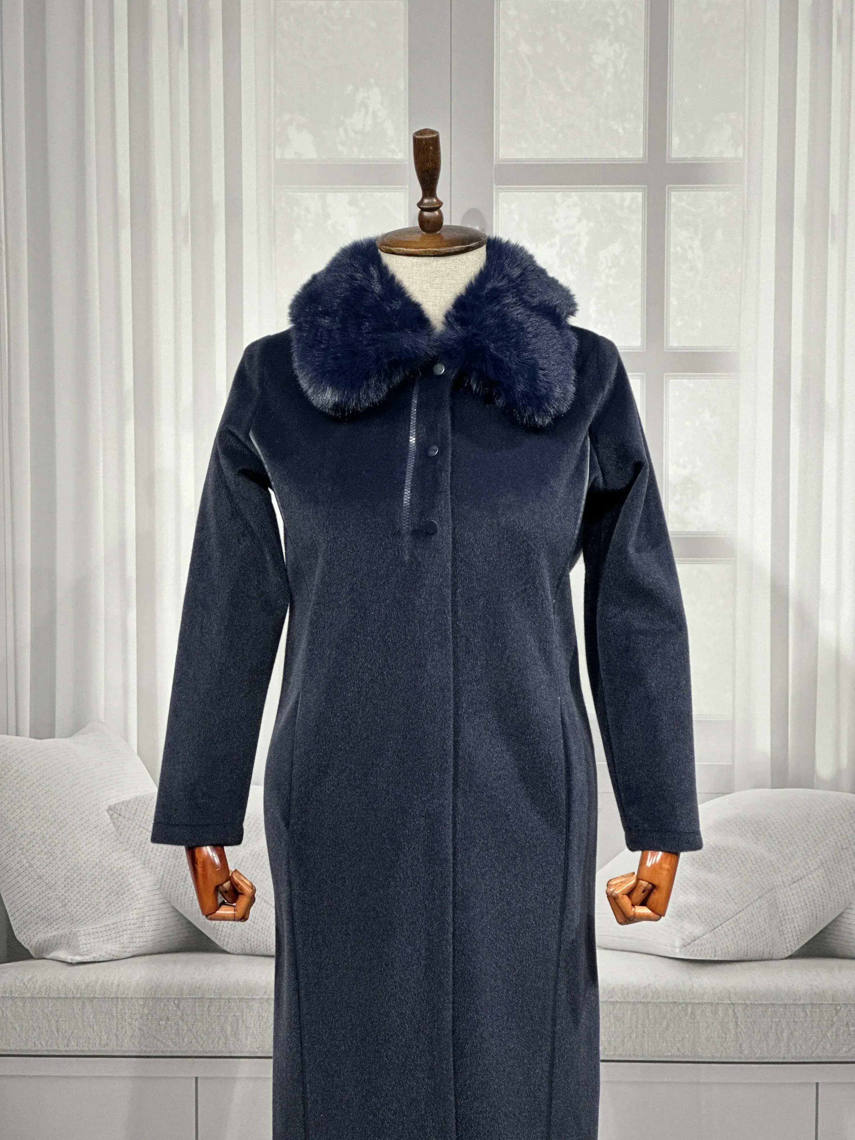 HESNA 2195 PARDESÜ - LACİVERT - (Asorti: 46-52)