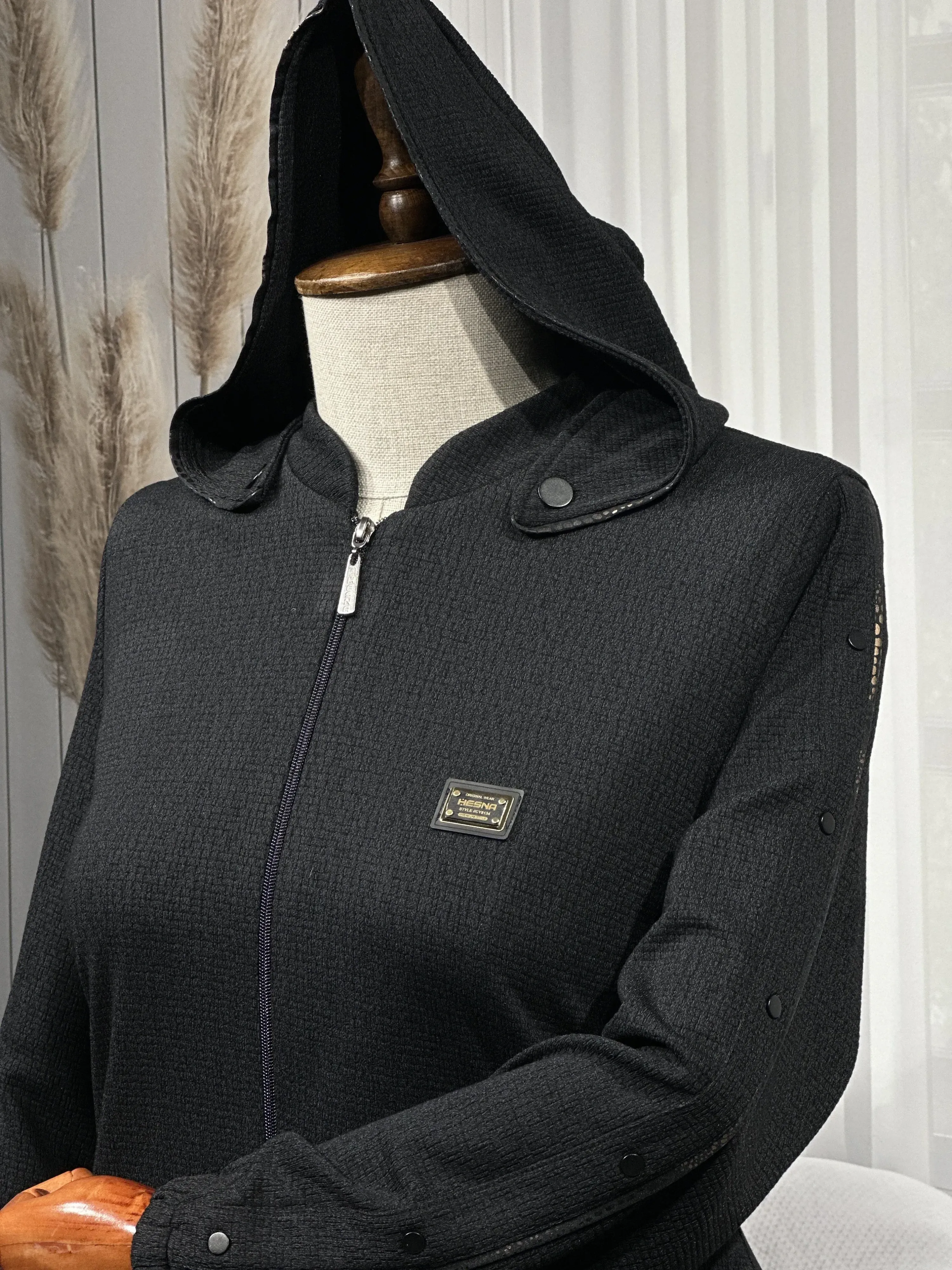 HESNA 2207 PARDESÜ - SİYAH - (Asorti: 4-7)