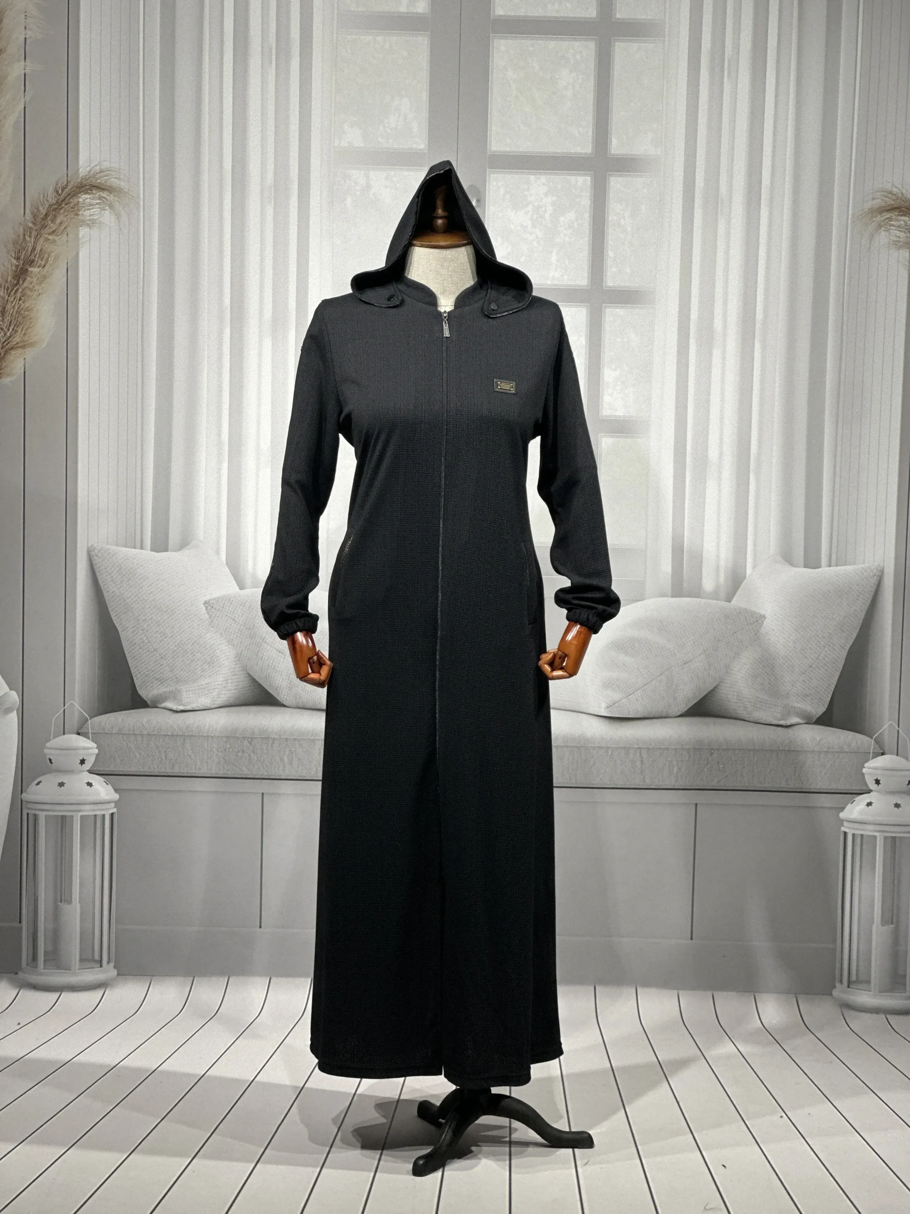 HESNA 2207 PARDESÜ - SİYAH - (Asorti: 4-7)